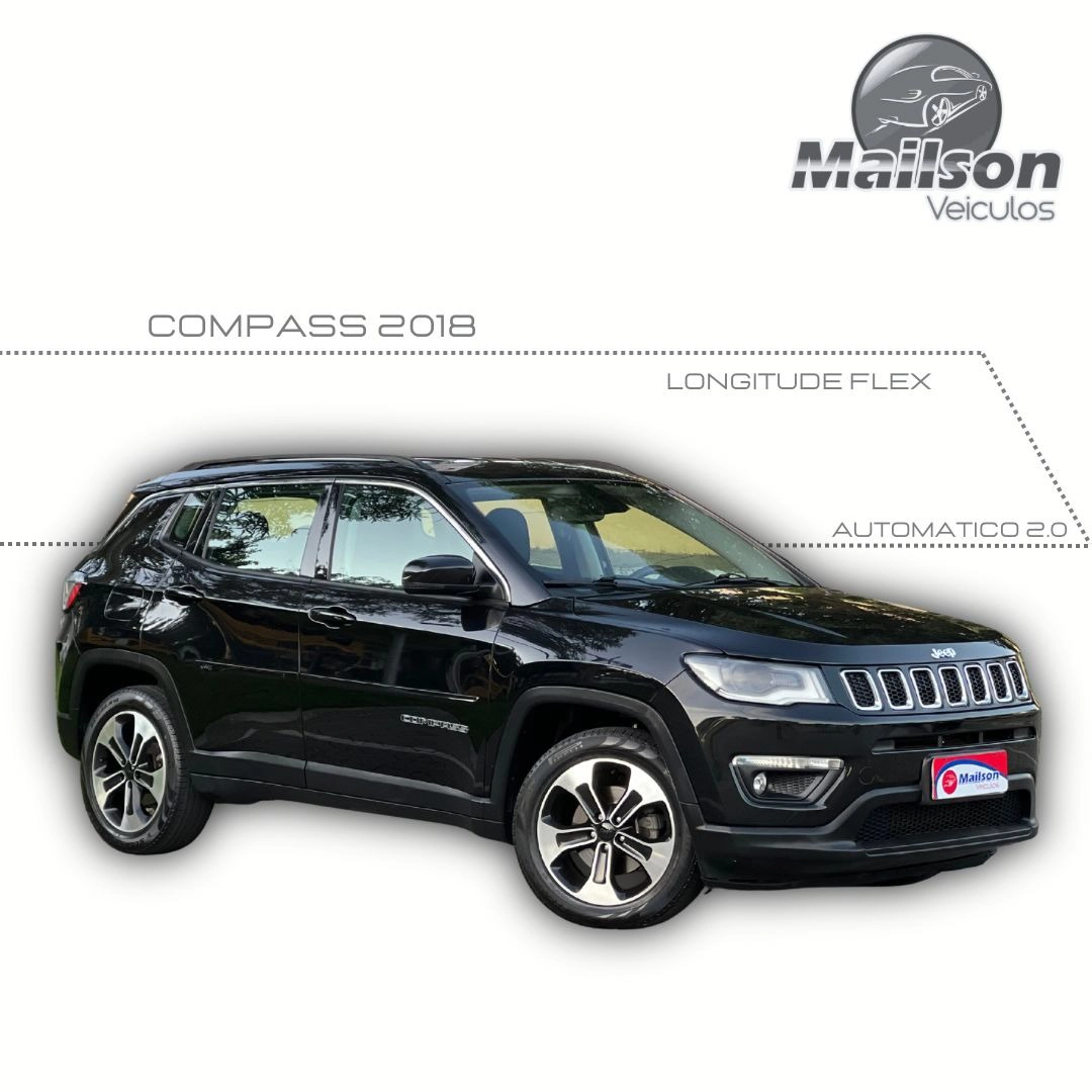 JEEP COMPASS 2.0 16V FLEX LONGITUDE AUTOMÁTICO