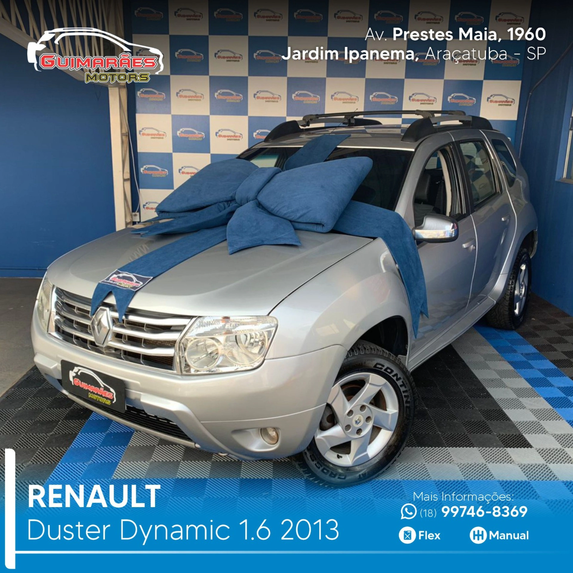 RENAULT DUSTER 1.6 DYNAMIQUE 4X2 16V FLEX 4P MANUAL