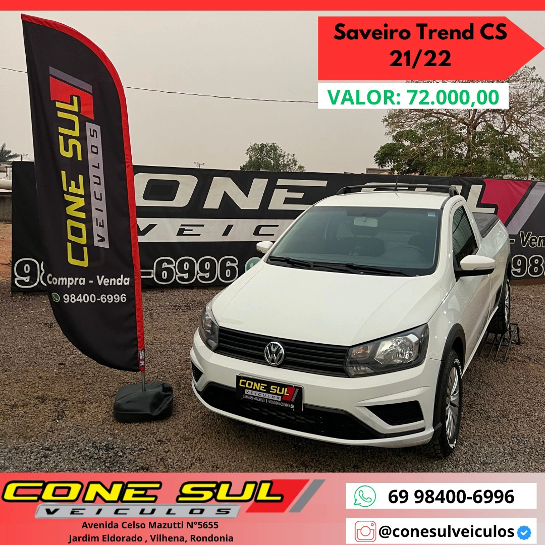 VOLKSWAGEN SAVEIRO 1.6 MSI TRENDLINE CS 8V FLEX 2P MANUAL