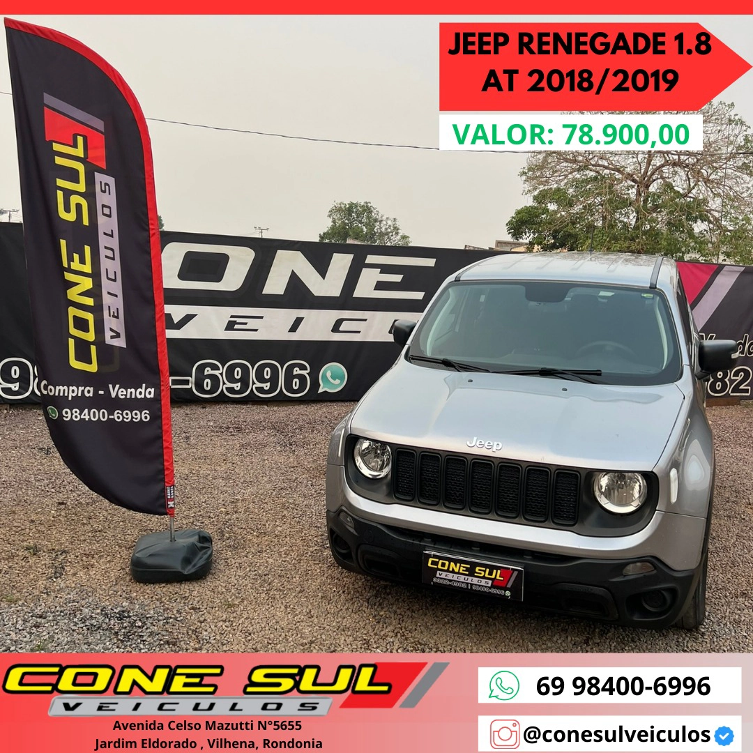 JEEP RENEGADE 1.8 16V FLEX 4P AUTOMÁTICO