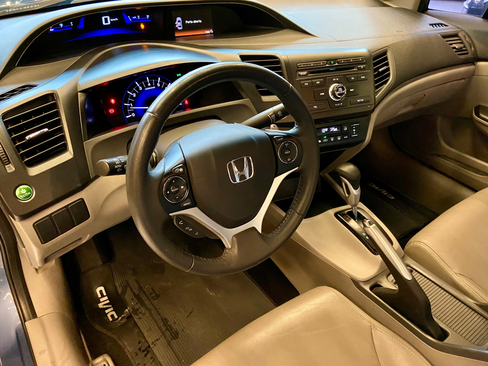 honda CIVIC 2.0 LXR 16V FLEX 4P AUTOMÁTICO 2015