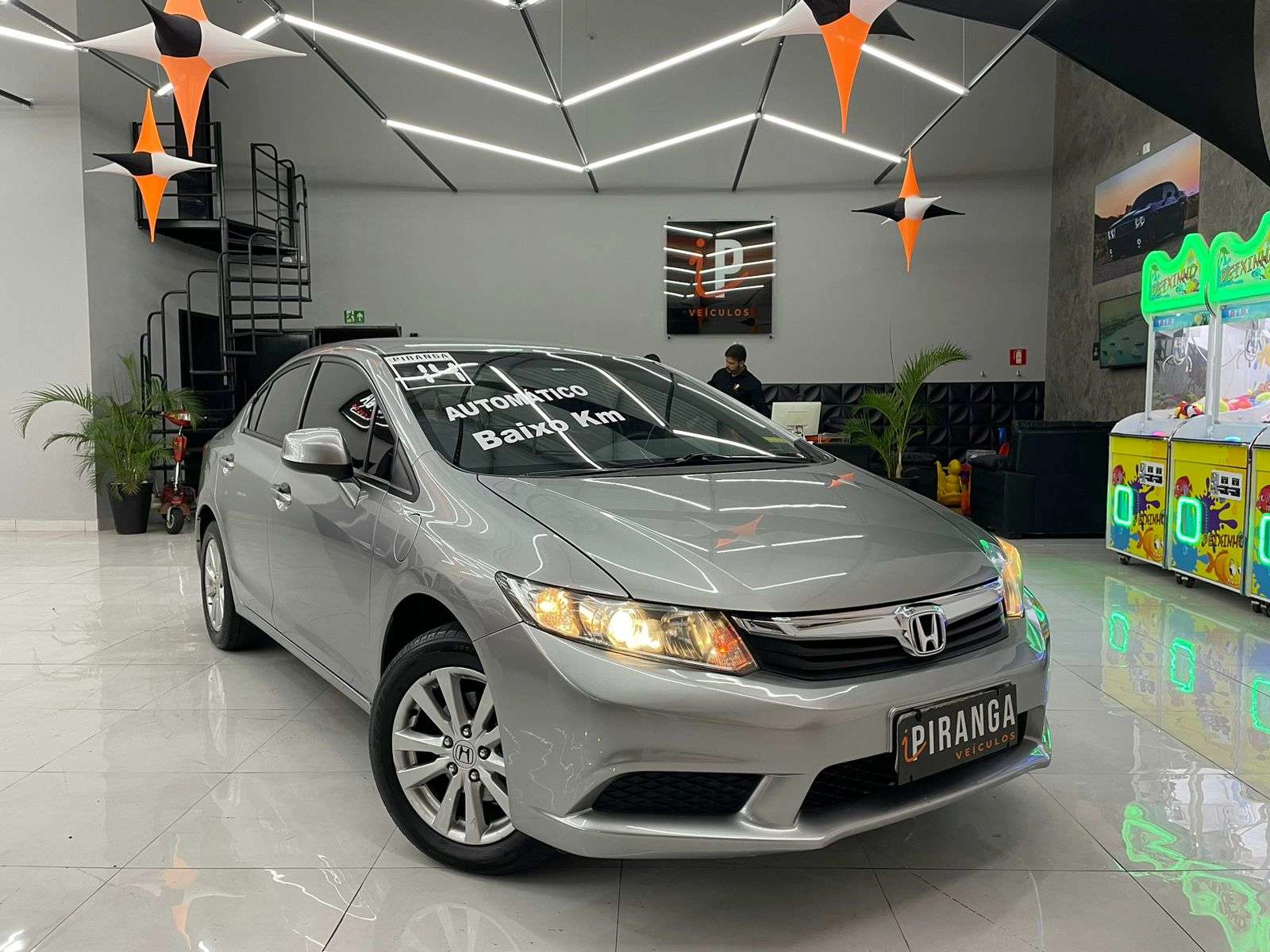 HONDA CIVIC 1.8 LXS 16V FLEX 4P AUTOMÁTICO