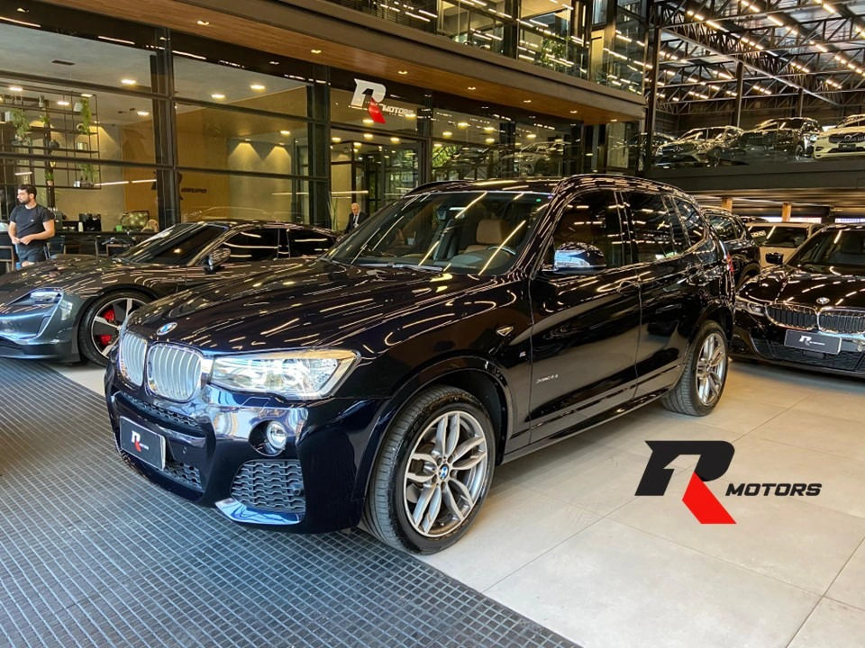 bmw X3 3.0 35I M SPORT 4X4 24V GASOLINA 4P AUTOMÁTICO 2017