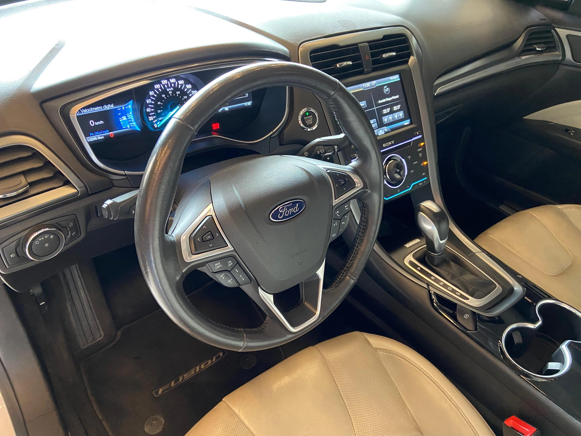 ford FUSION 2.0 TITANIUM AWD 16V GASOLINA 4P AUTOMÁTICO 2015