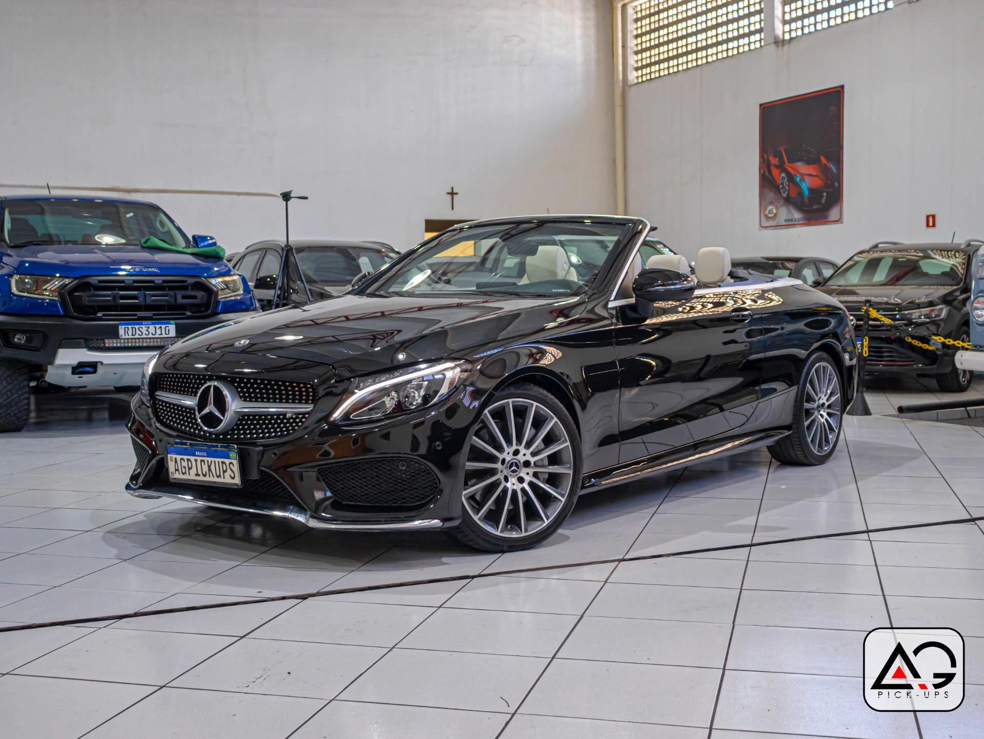MERCEDES-BENZ C 300 2.0 CGI GASOLINA CABRIOLET 9G-TRONIC