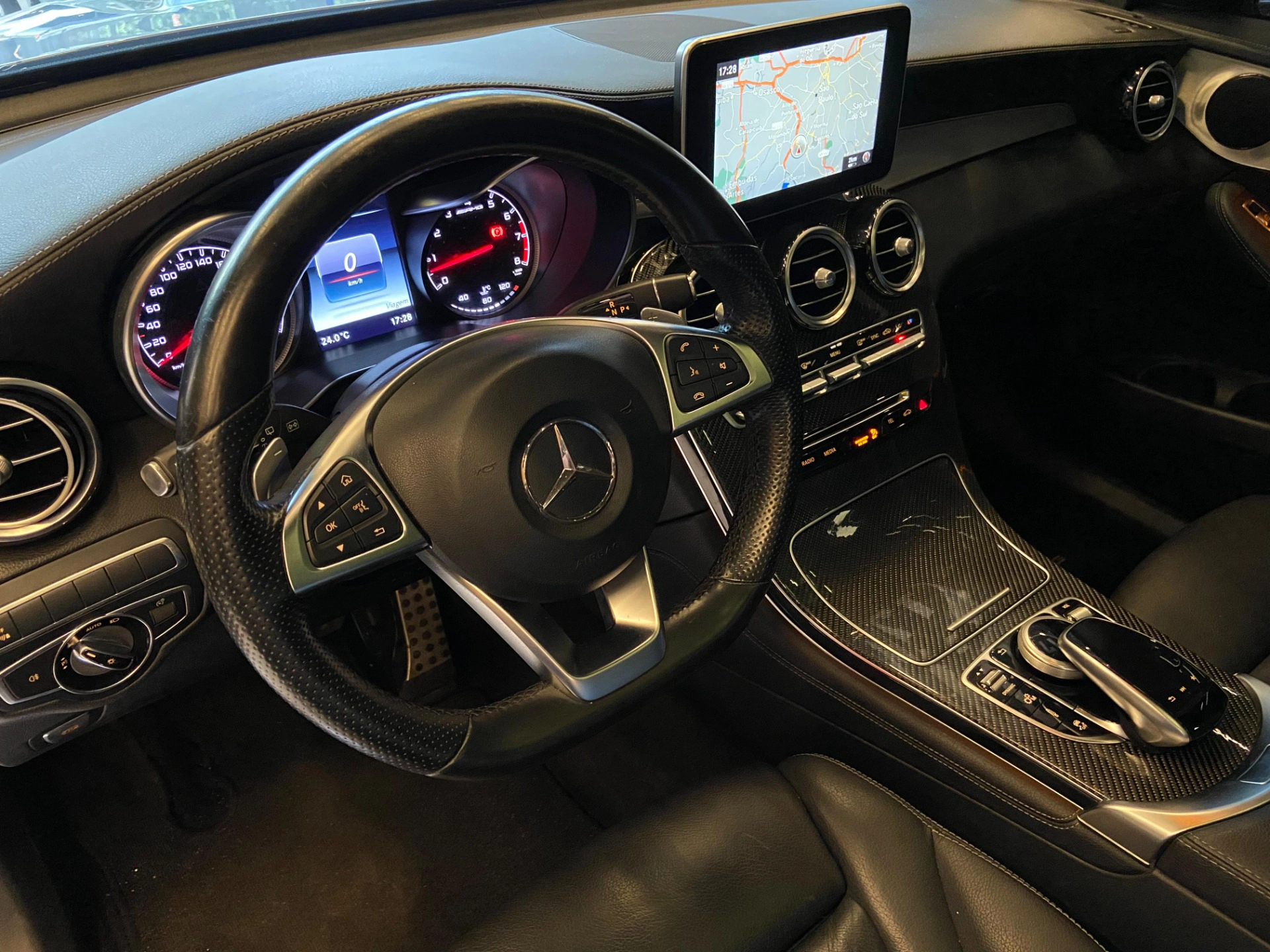 mercedes-benz GLC 43 AMG 3.0 V6 GASOLINA 4MATIC 9G-TRONIC 2017