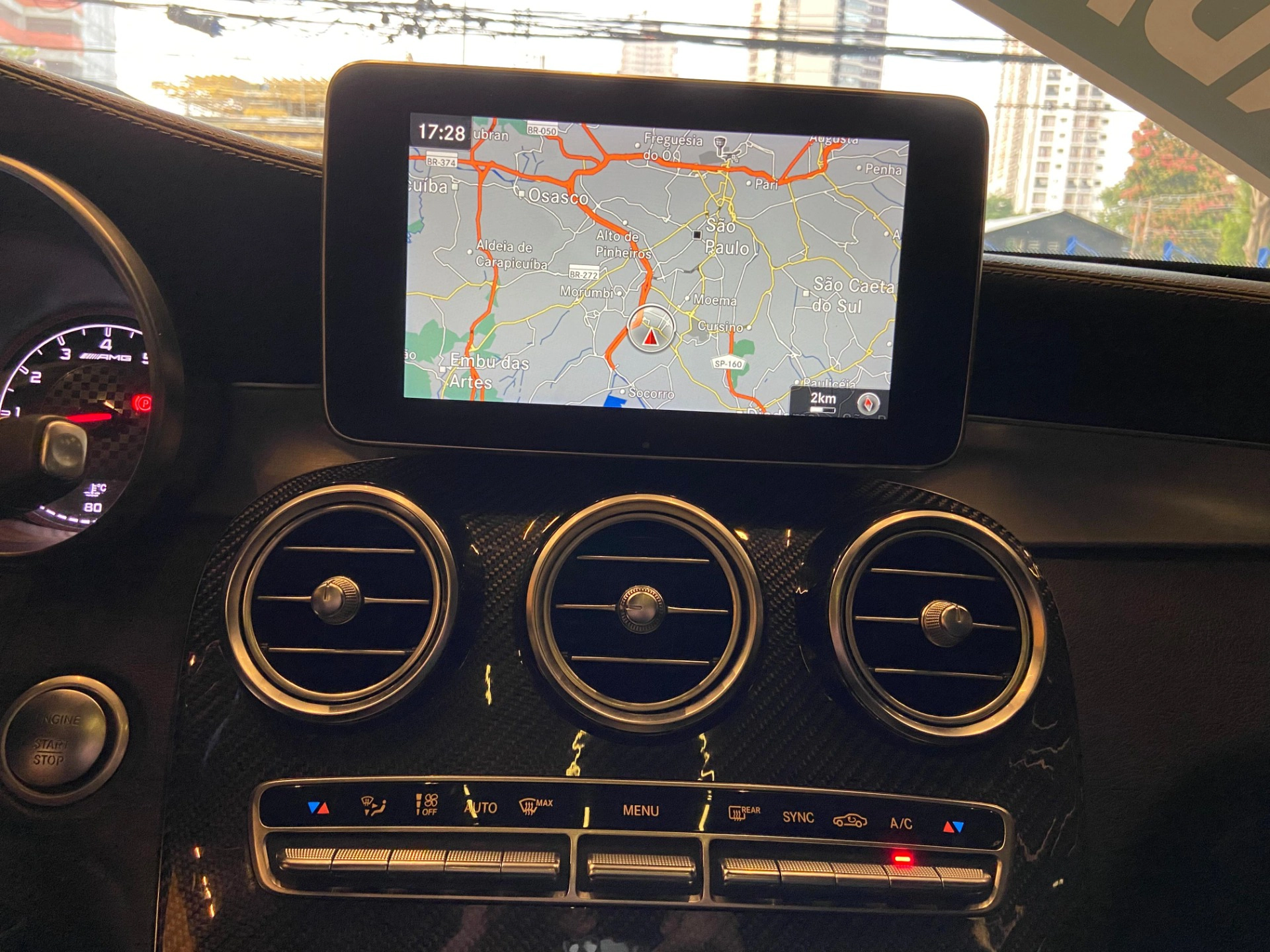 mercedes-benz GLC 43 AMG 3.0 V6 GASOLINA 4MATIC 9G-TRONIC 2017