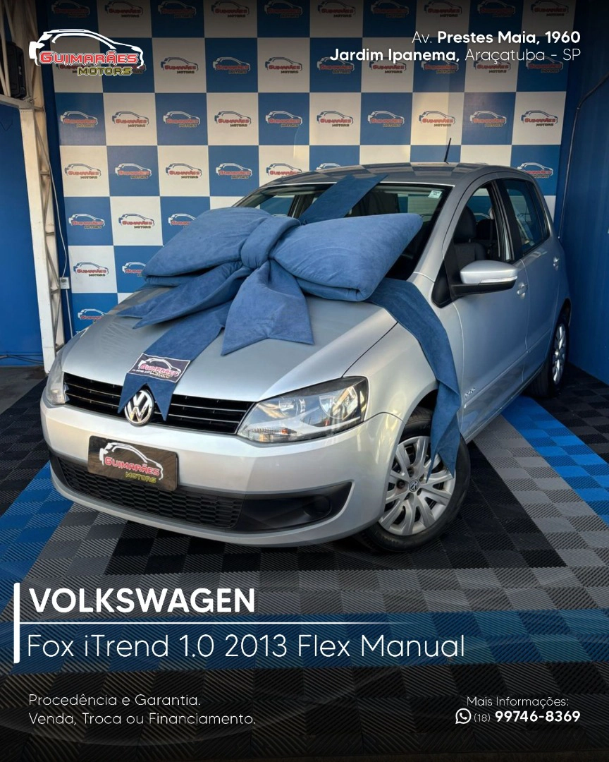 VOLKSWAGEN FOX 1.0 MI TREND 8V FLEX 4P MANUAL