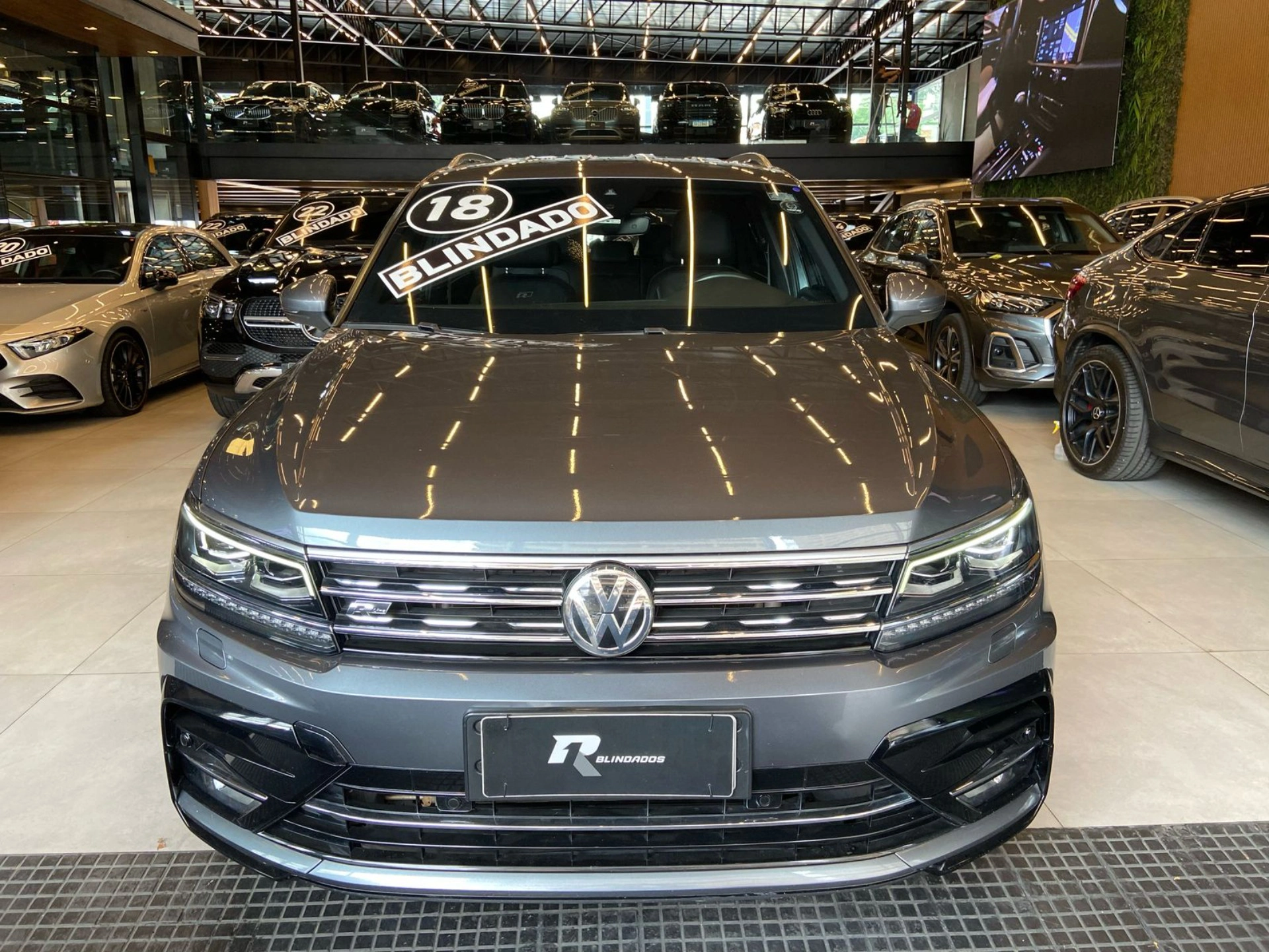 volkswagen TIGUAN 2.0 350 TSI GASOLINA ALLSPACE R-LINE 4MOTION DSG 2018