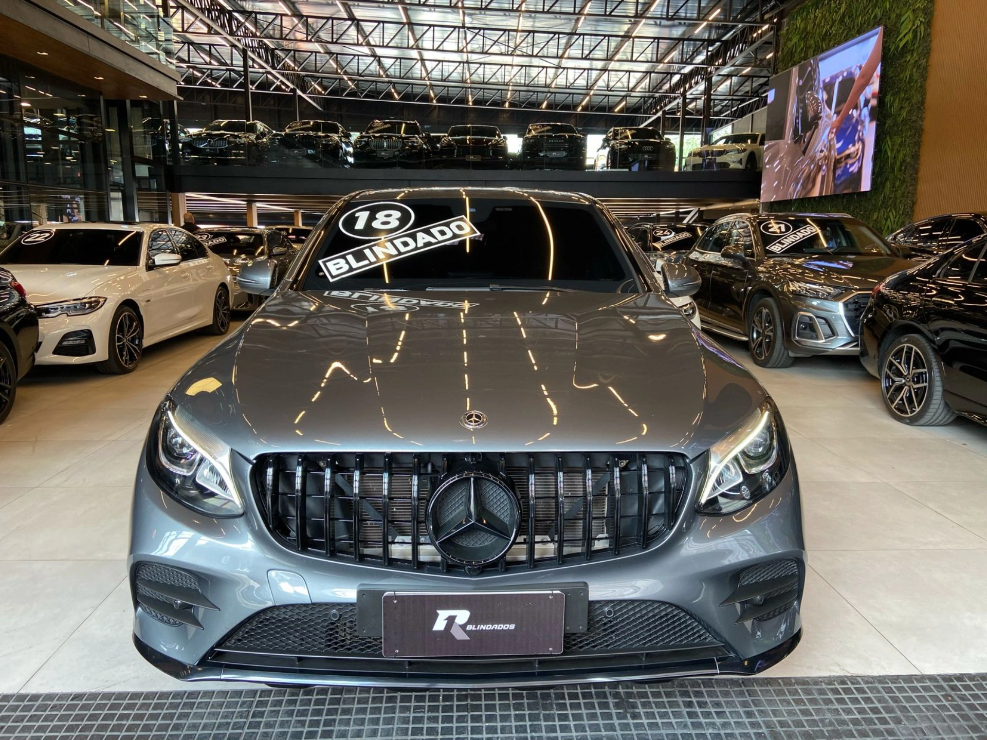 mercedes-benz GLC 250 2.0 CGI GASOLINA COUPÉ 4MATIC 9G-TRONIC 2018