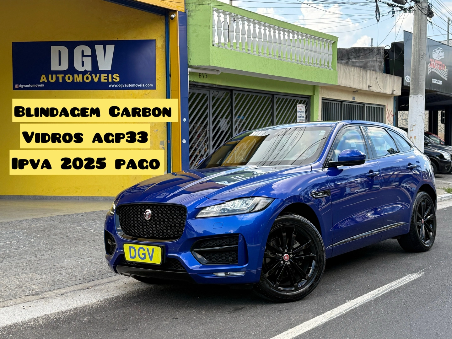 JAGUAR F-PACE 2.0 16V INGENIUM R-SPORT AWD 4P AUTOMÁTICO
