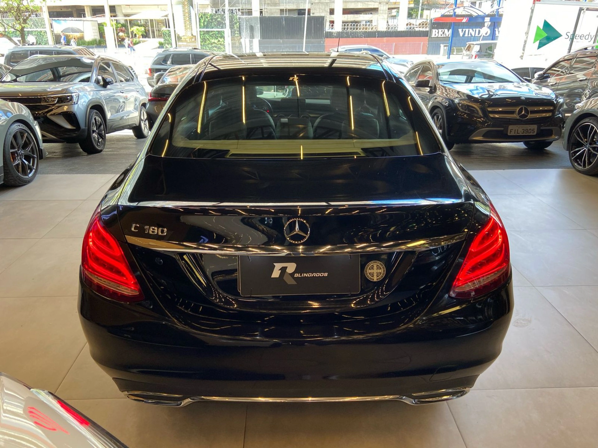 mercedes-benz C 180 1.6 CGI 16V TURBO FLEX 4P AUTOMÁTICO 2016