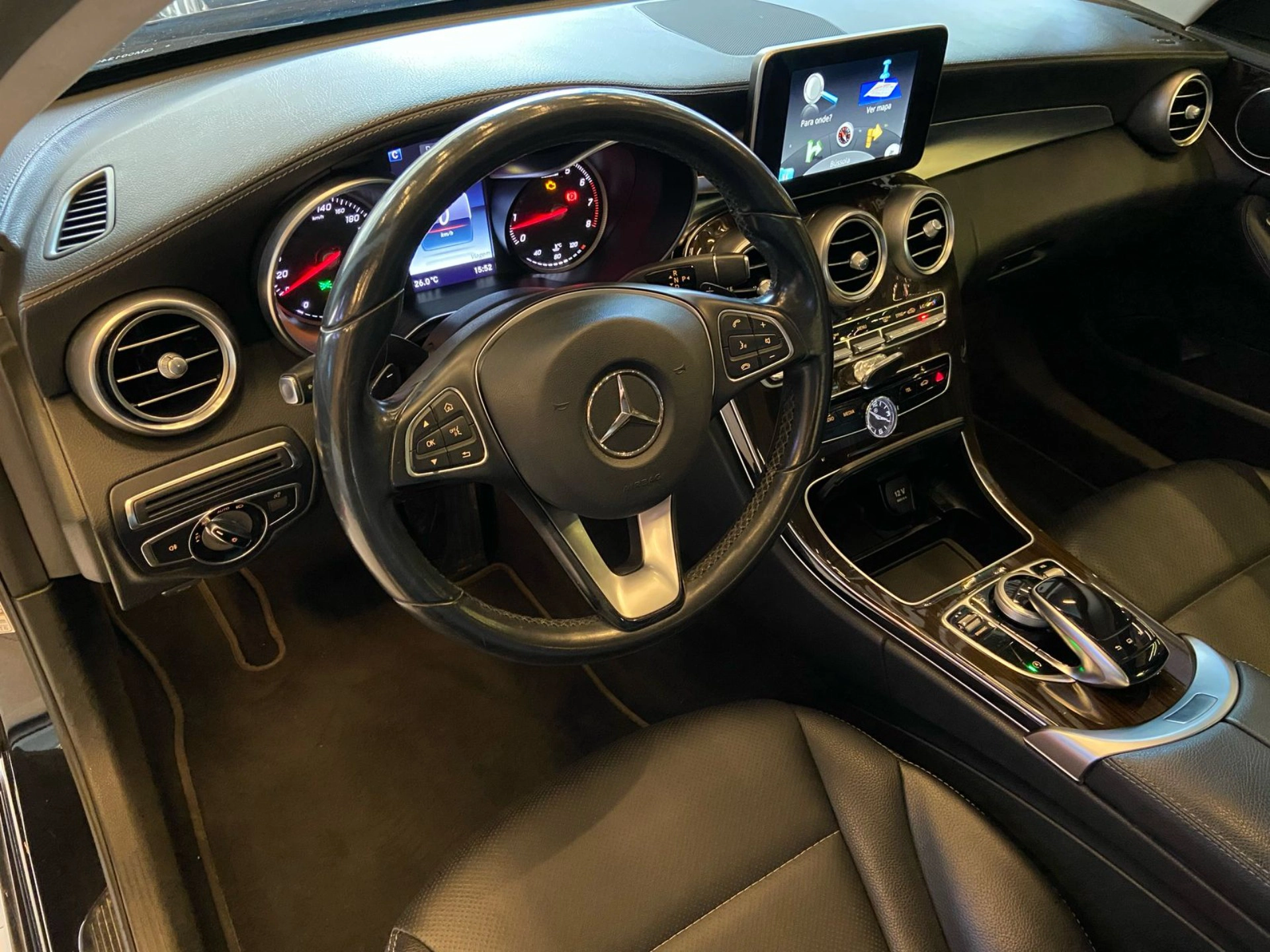 mercedes-benz C 180 1.6 CGI 16V TURBO FLEX 4P AUTOMÁTICO 2016