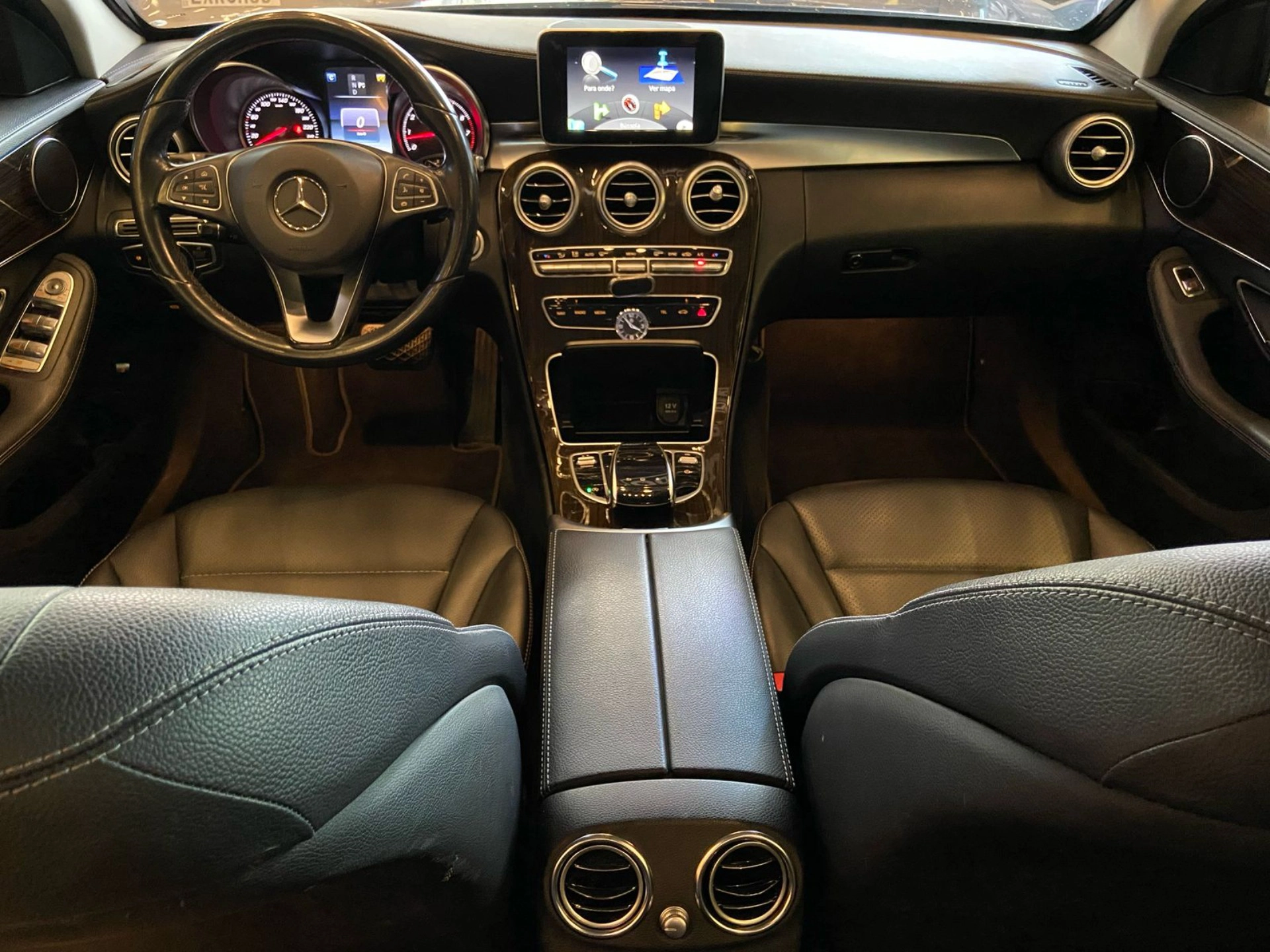 mercedes-benz C 180 1.6 CGI 16V TURBO FLEX 4P AUTOMÁTICO 2016
