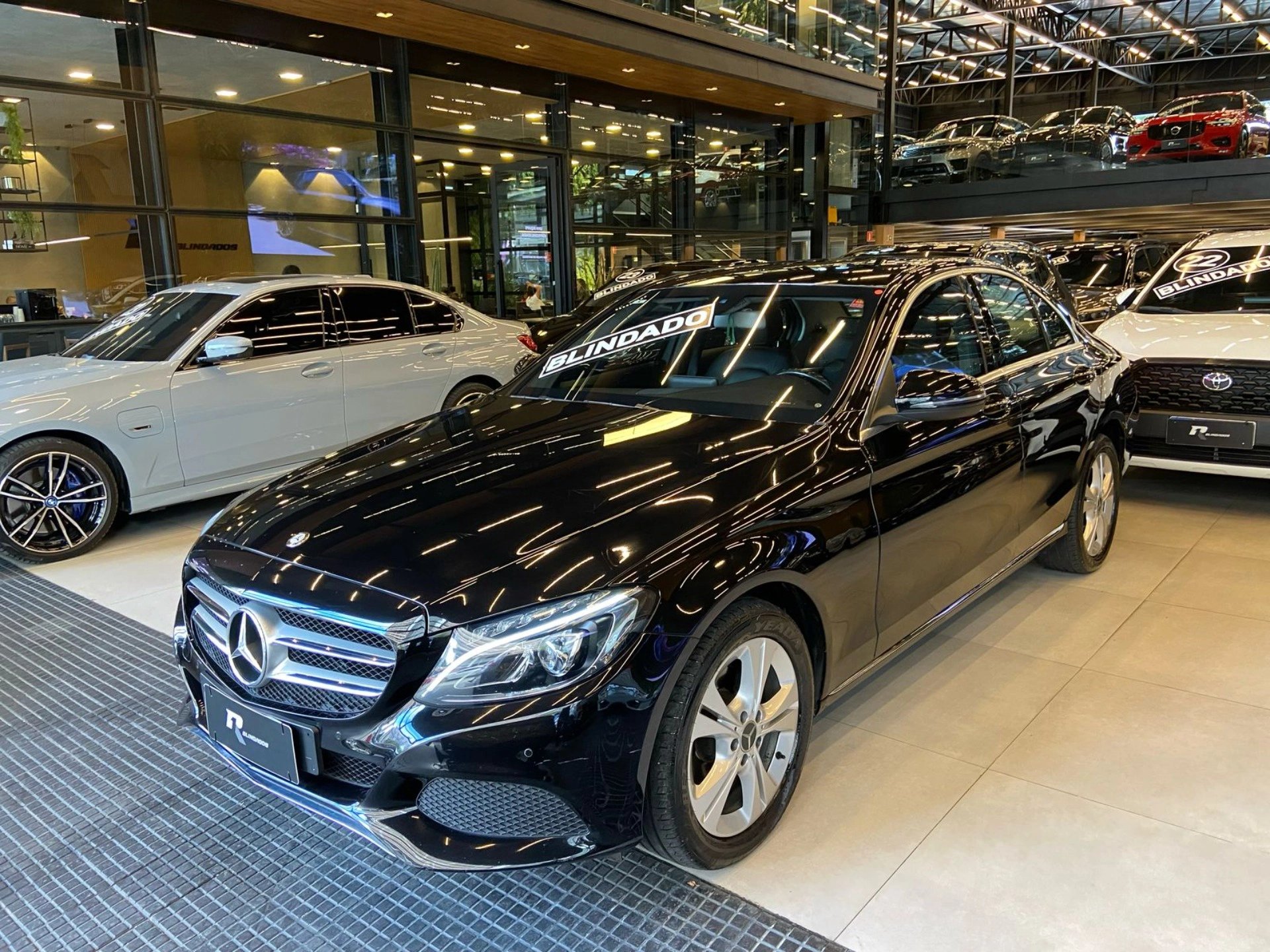 mercedes-benz C 180 1.6 CGI 16V TURBO FLEX 4P AUTOMÁTICO 2016