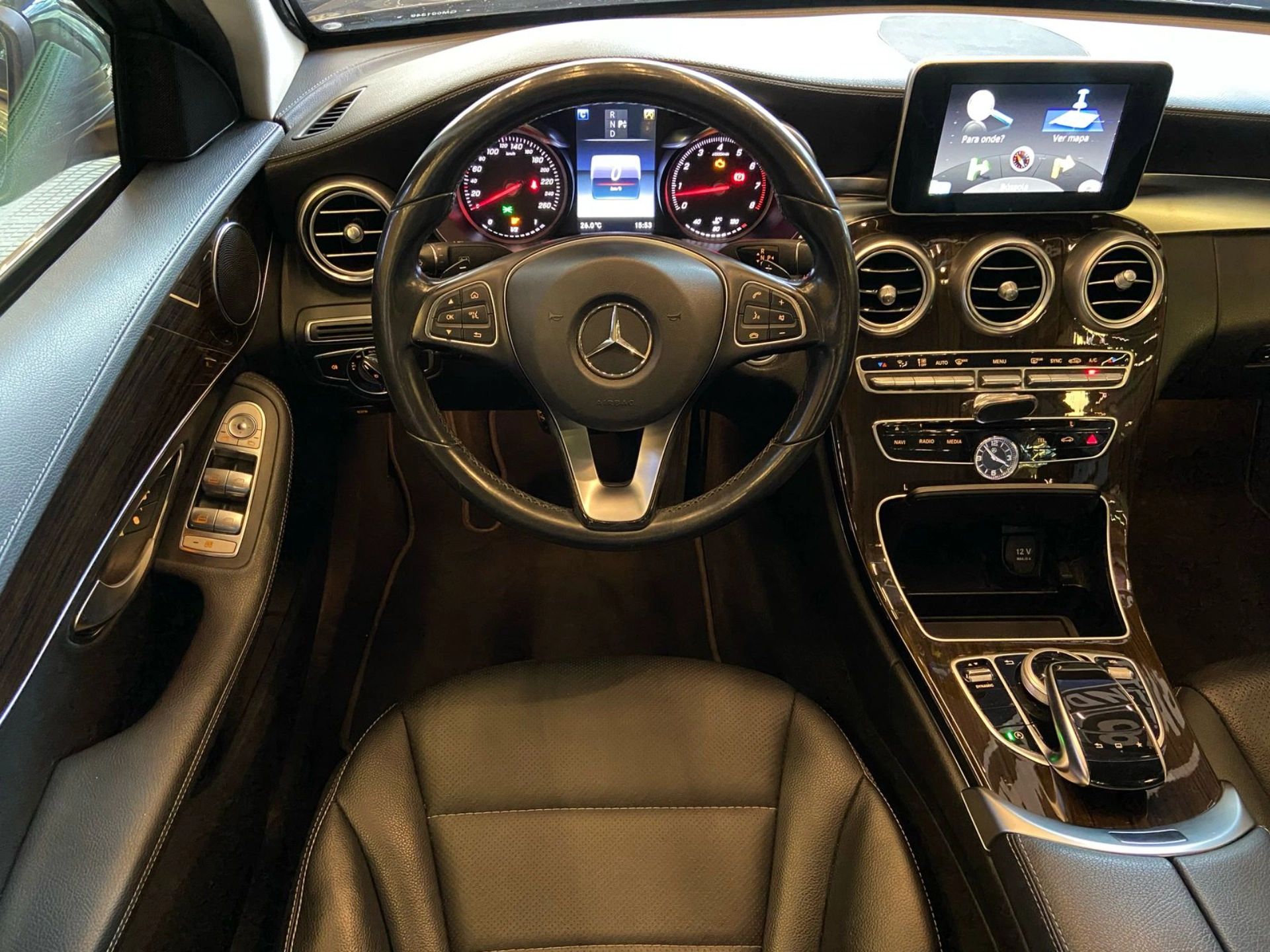 mercedes-benz C 180 1.6 CGI 16V TURBO FLEX 4P AUTOMÁTICO 2016