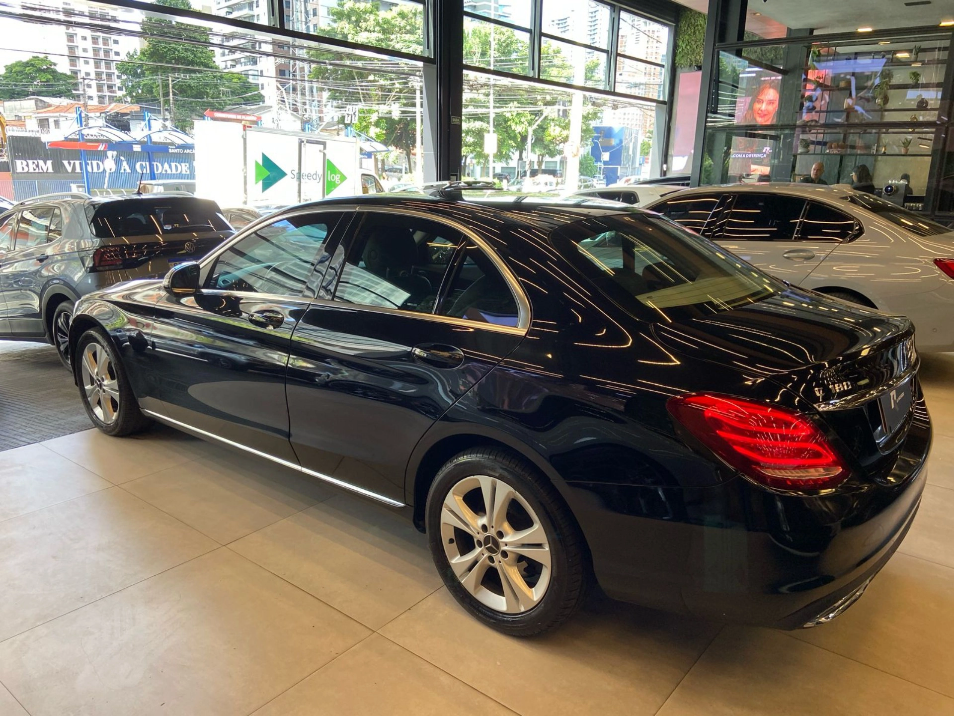 mercedes-benz C 180 1.6 CGI 16V TURBO FLEX 4P AUTOMÁTICO 2016
