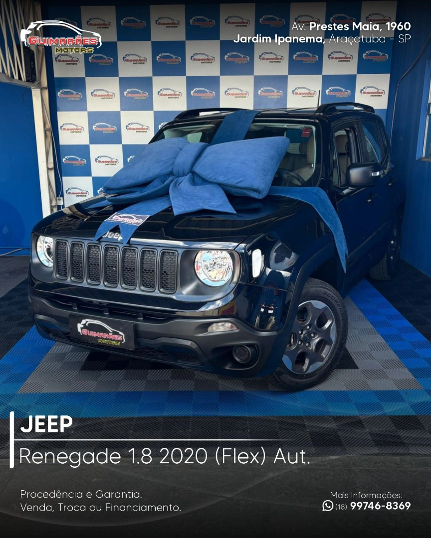 JEEP RENEGADE 1.8 16V FLEX 4P AUTOMÁTICO