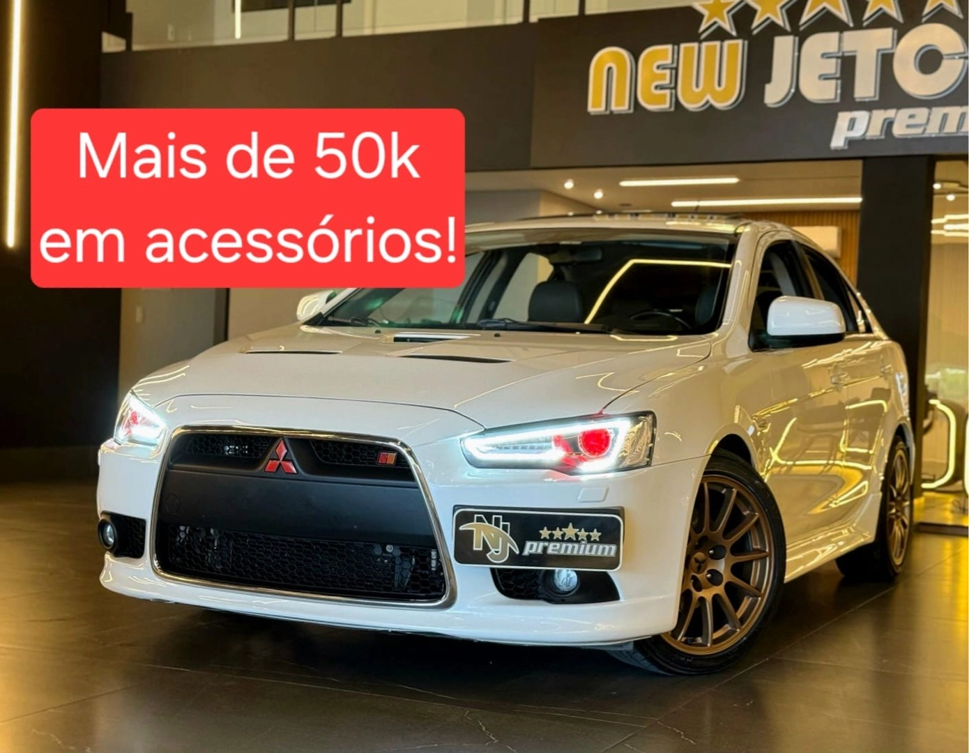 MITSUBISHI LANCER 2.0 SPORTBACK RALLIART 4X4 16V TURBO INTERCOOLER GASOLINA 4P AUTOMATIZADO