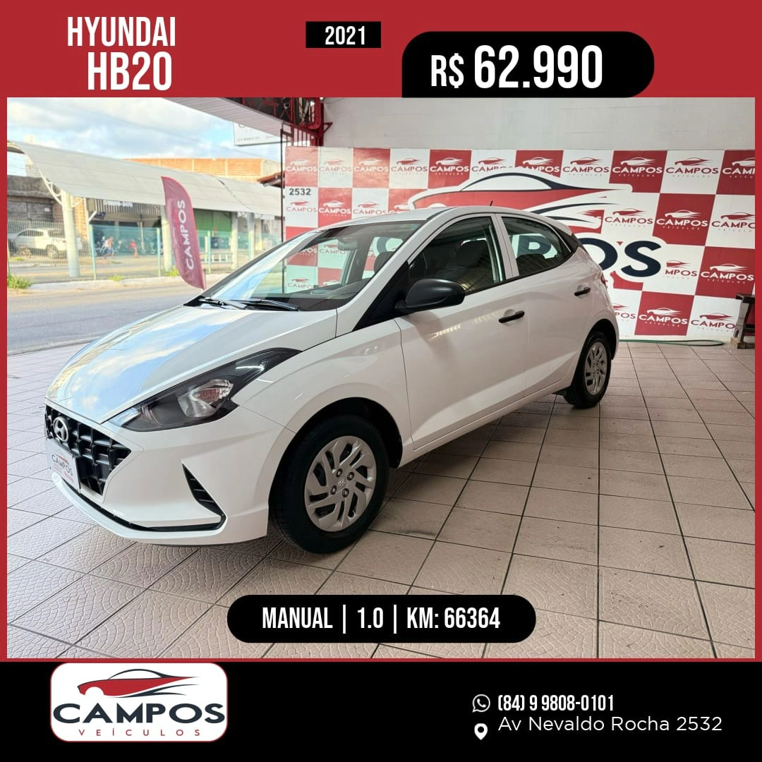 HYUNDAI HB20 1.0 12V FLEX SENSE MANUAL