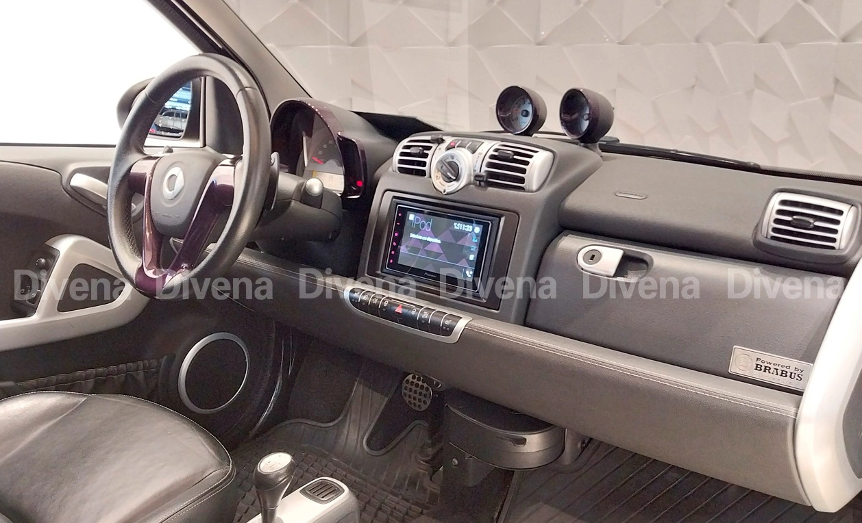 smart FORTWO 1.0 BRABUS COUPÊ 3 CILINDROS 12V TURBO GASOLINA 2P AUTOMÁTIZADO 2010