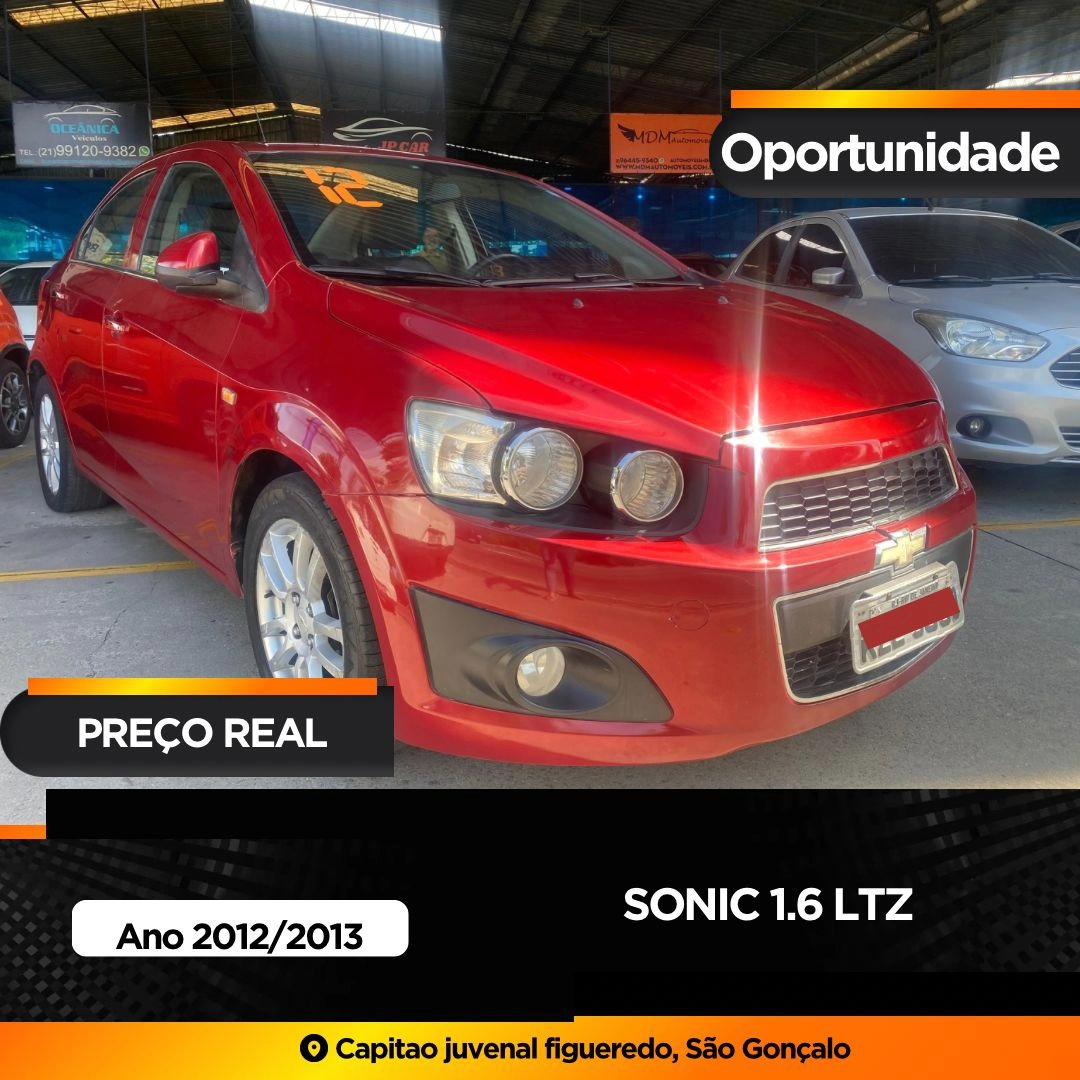 CHEVROLET SONIC 1.6 LTZ 16V FLEX 4P AUTOMÁTICO