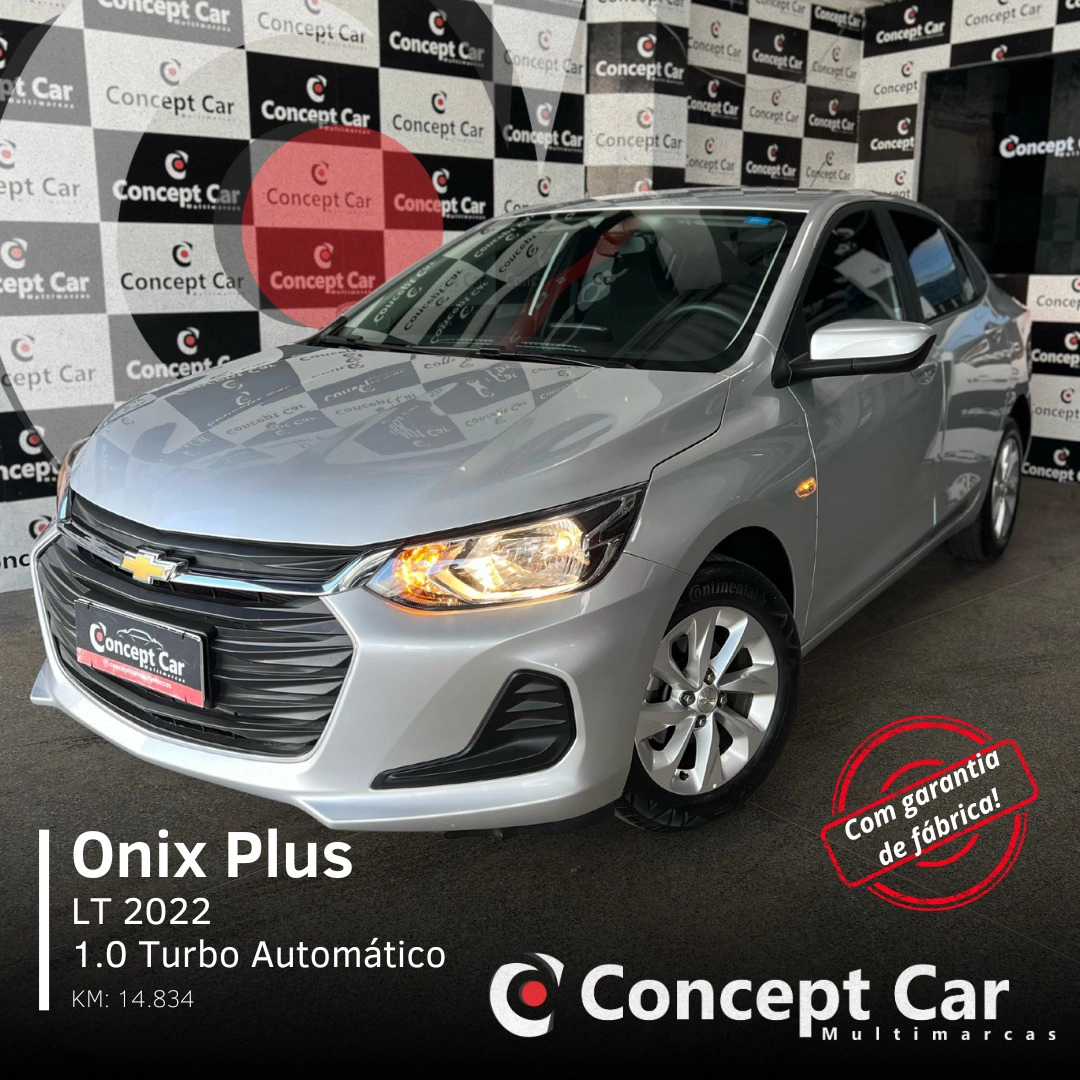 CHEVROLET ONIX 1.0 TURBO FLEX PLUS LT AUTOMÁTICO
