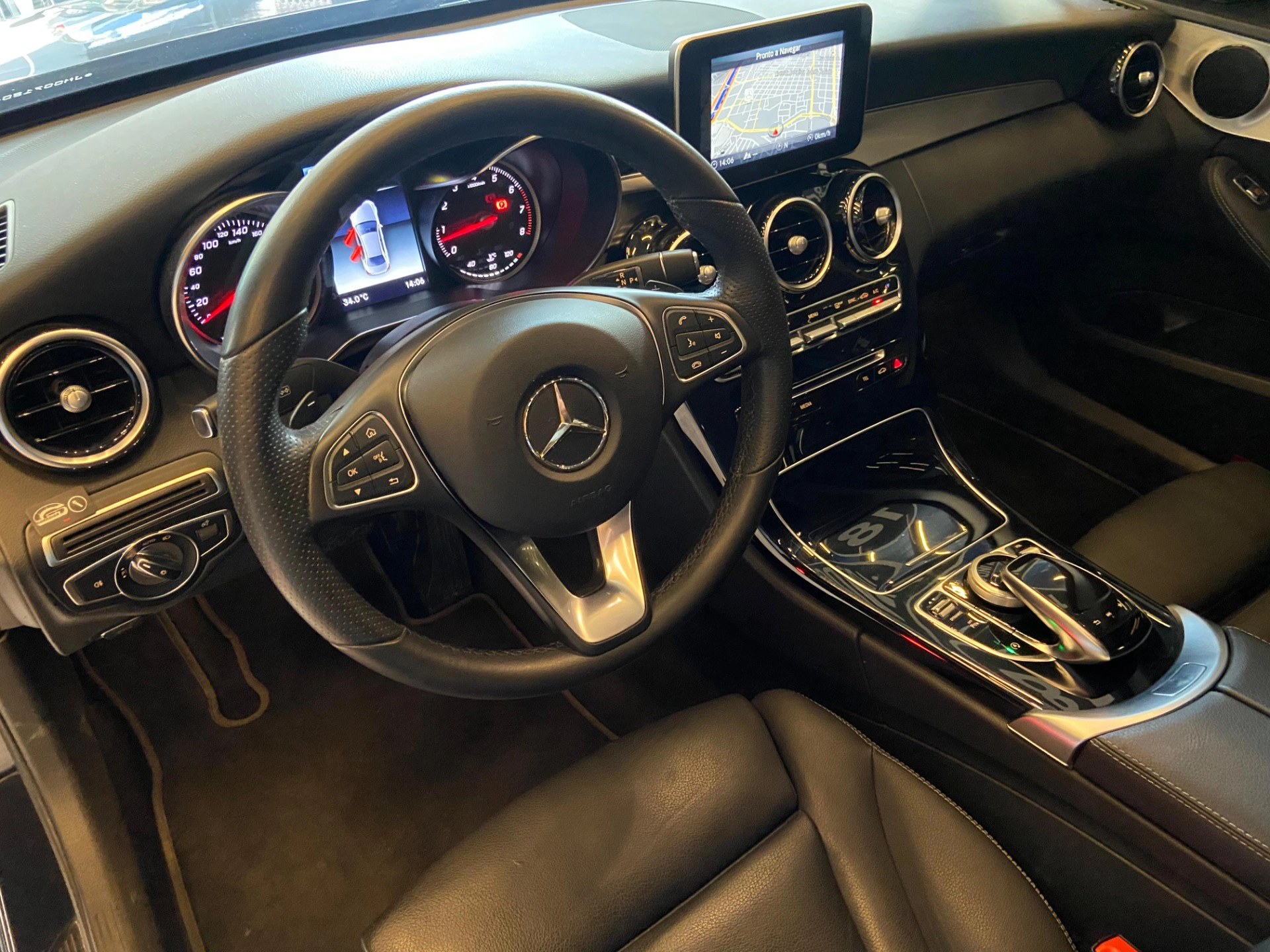 mercedes-benz C 250 2.0 CGI GASOLINA AVANTGARDE 9G-TRONIC 2018