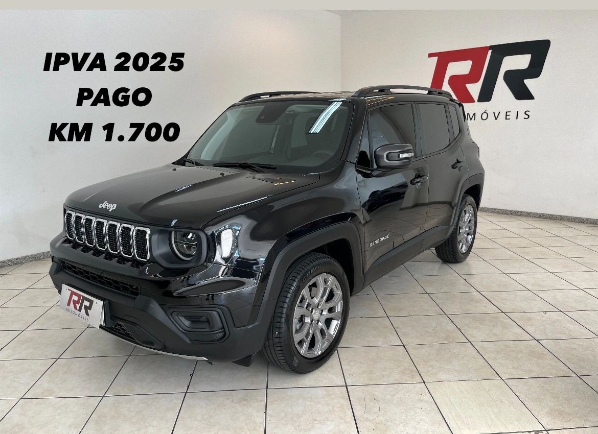 JEEP RENEGADE 1.3 T270 TURBO FLEX LONGITUDE AT6