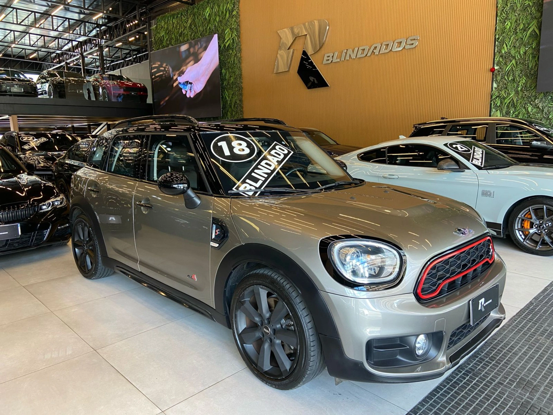 mini COUNTRYMAN 2.0 16V TWINPOWER TURBO GASOLINA COOPER S ALL4 STEPTRONIC 2018