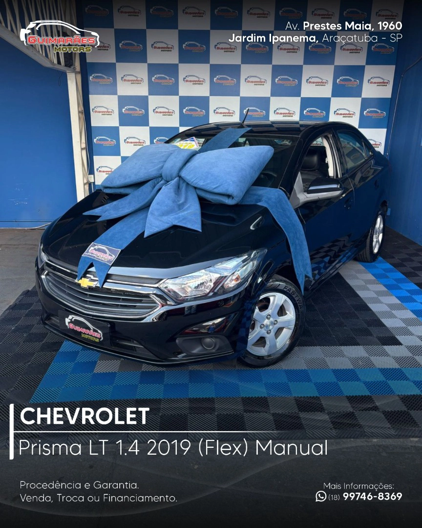 CHEVROLET PRISMA 1.4 MPFI LT 8V FLEX 4P MANUAL