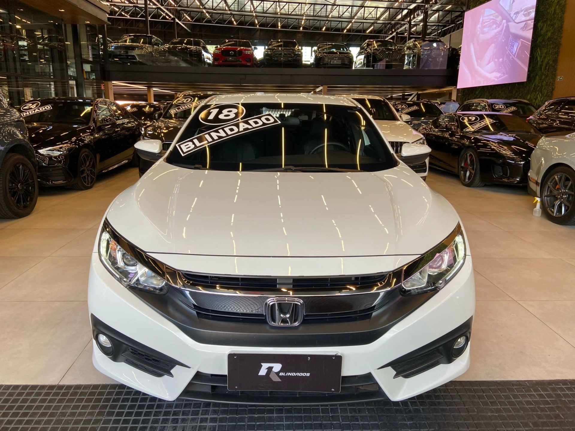 honda CIVIC 2.0 16V FLEXONE EX 4P CVT 2018