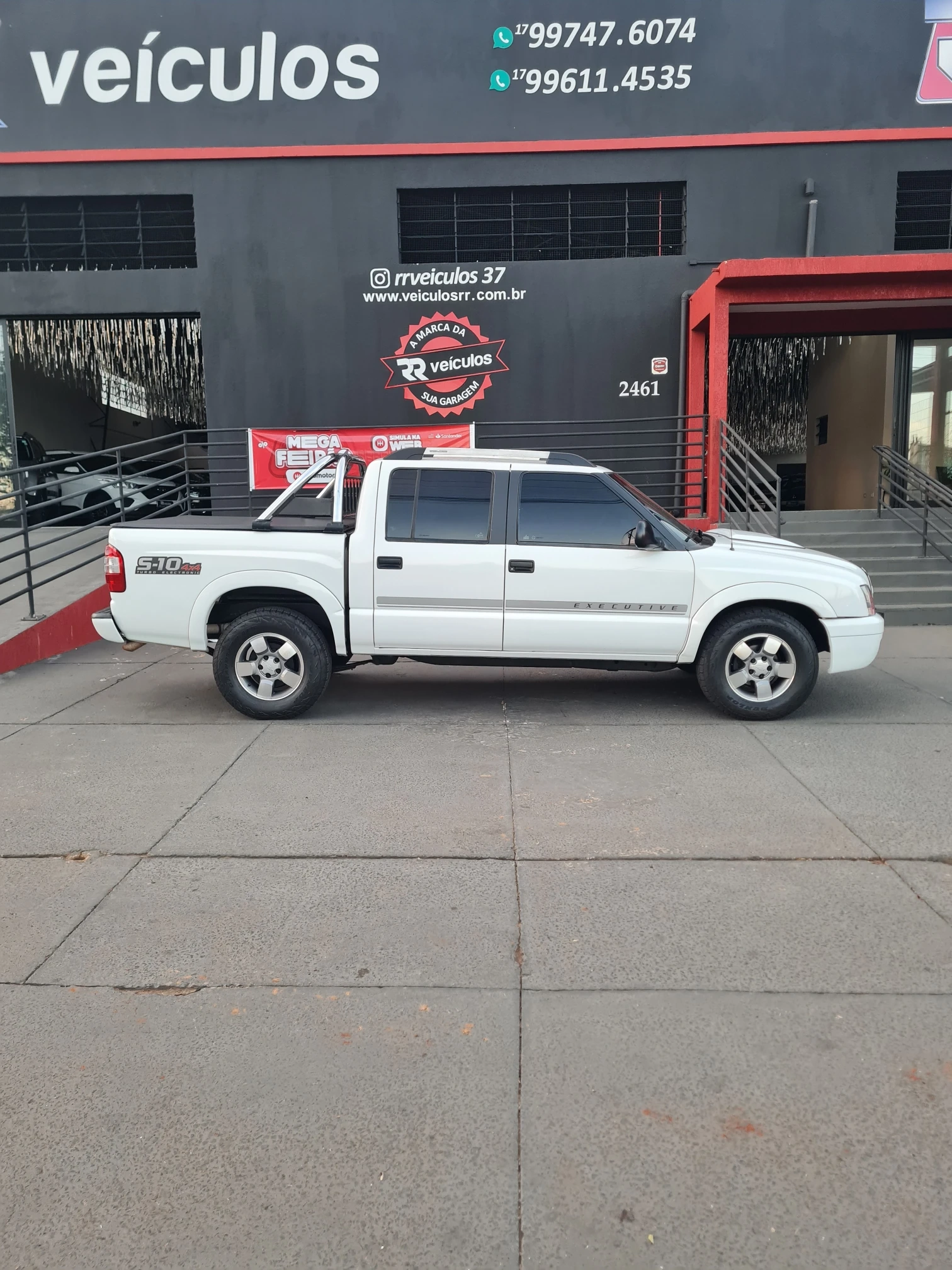 CHEVROLET S10 2.8 EXECUTIVE 4X4 CD 12V TURBO ELECTRONIC INTERCOOLER DIESEL 4P MANUAL