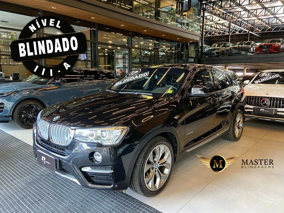 bmw X4 2.0 28I X LINE 4X4 16V TURBO GASOLINA 4P AUTOMÁTICO 2017 bmw X4 2.0 28I X LINE 4X4 16V TURBO GASOLINA 4P AUTOMÁTICO 2017