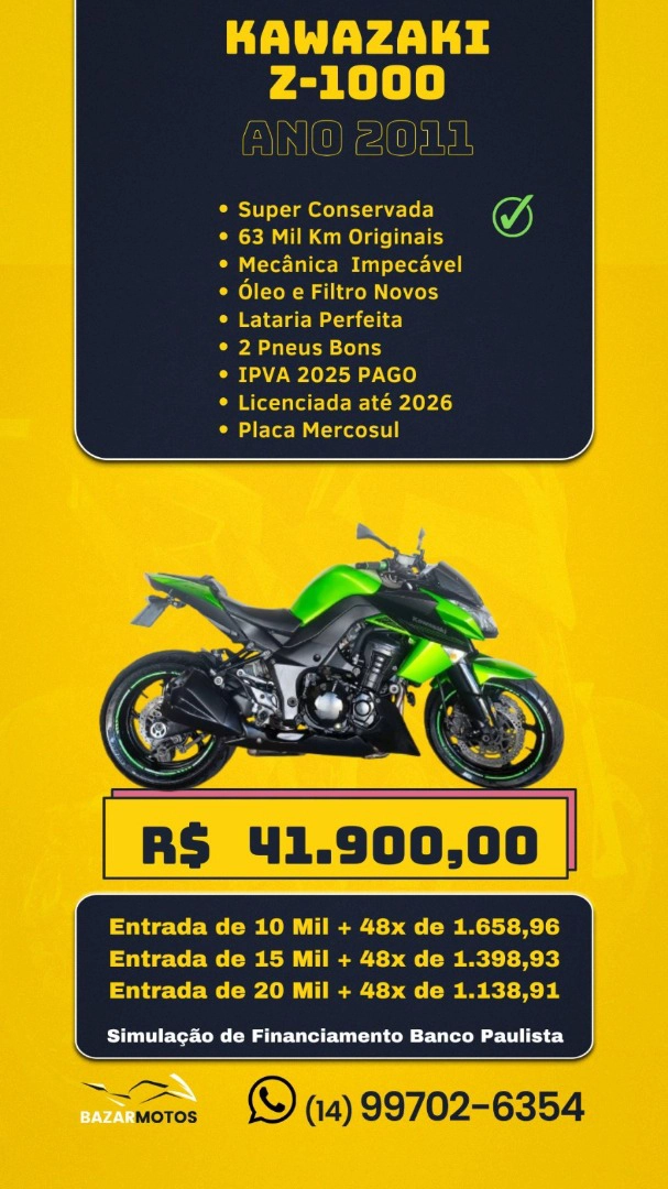 KAWASAKI Z1000 Naked