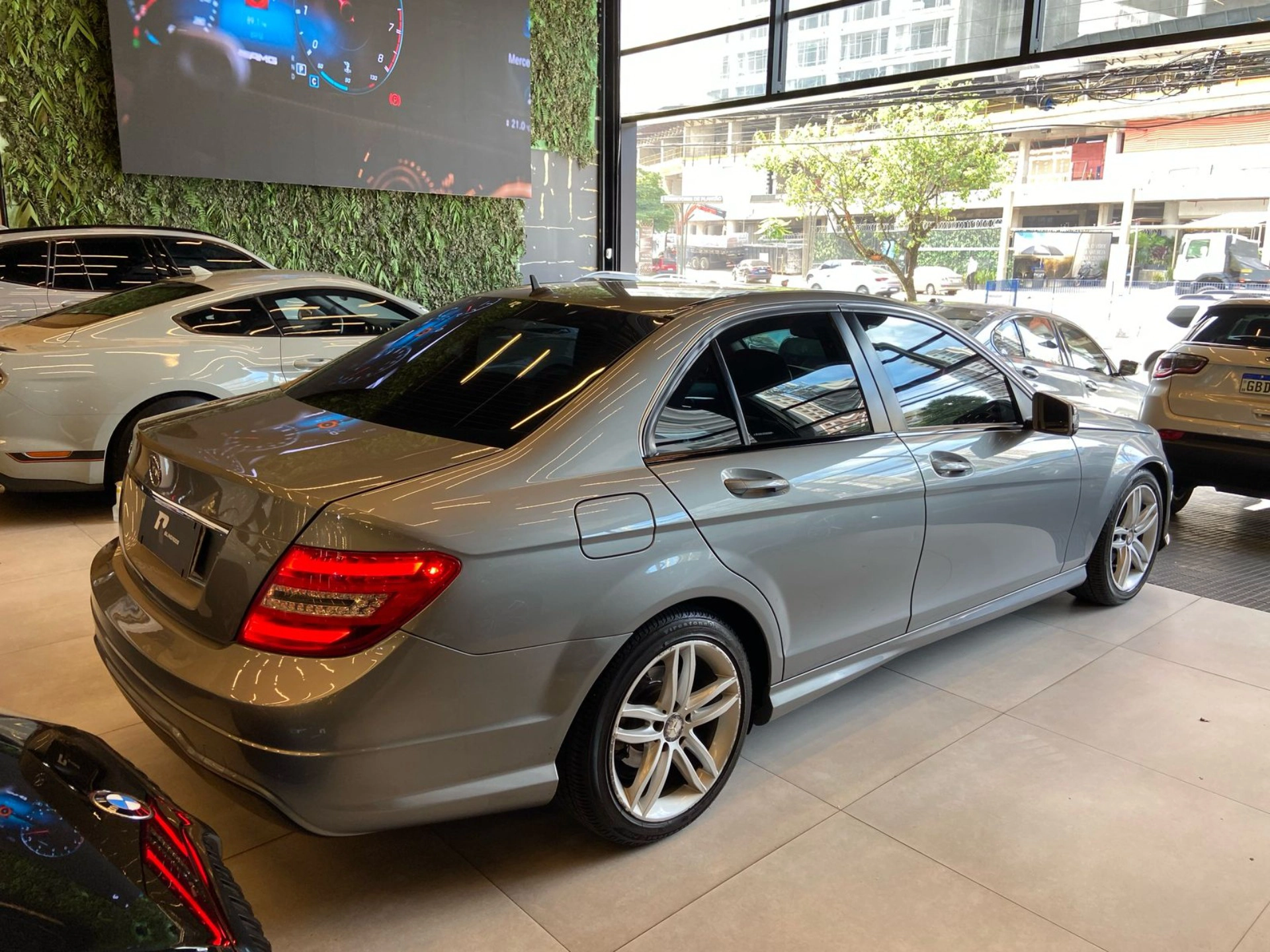 mercedes-benz C 180 1.6 CGI SPORT 16V TURBO GASOLINA 4P AUTOMÁTICO 2013