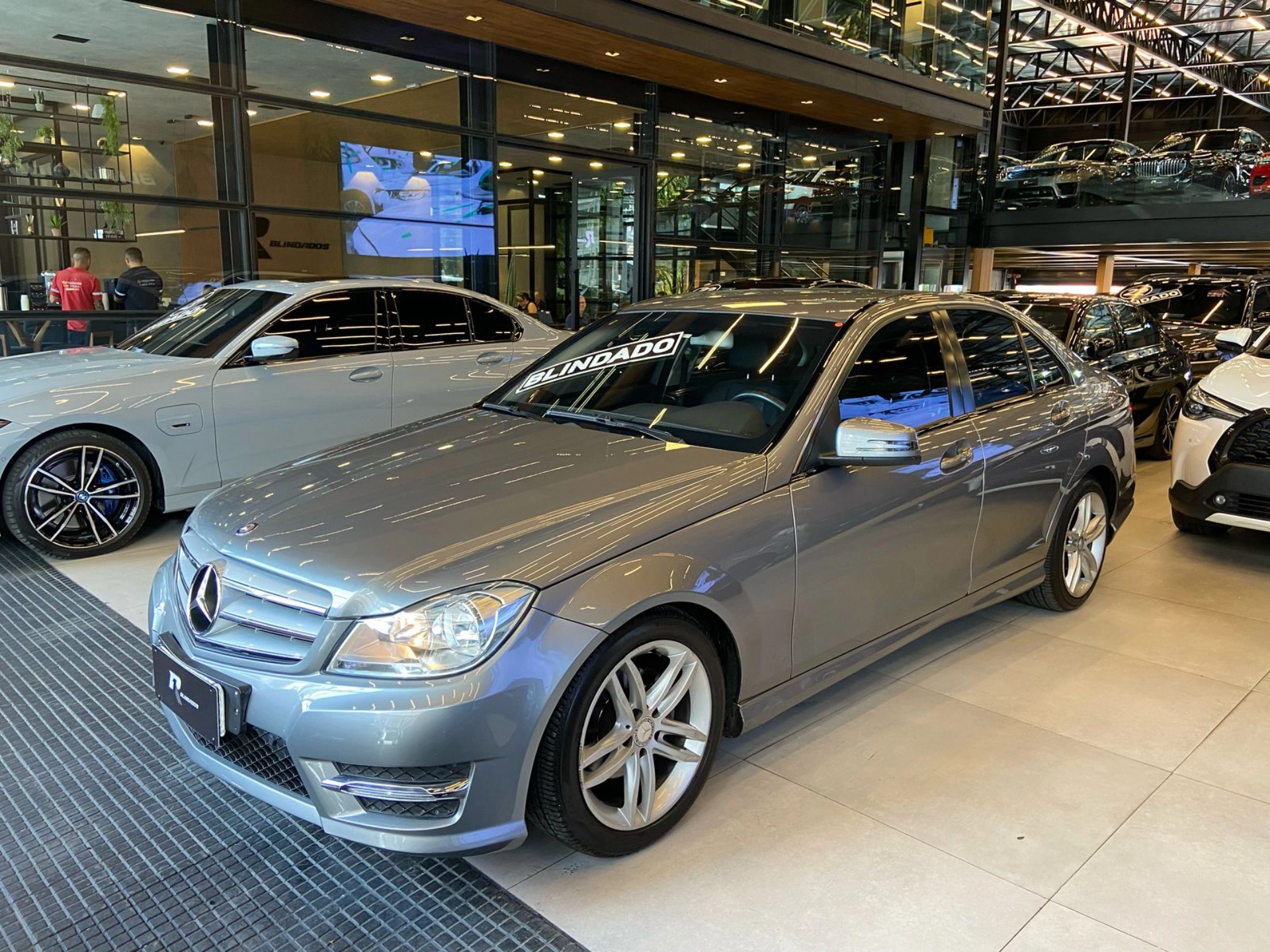 mercedes-benz C 180 1.6 CGI SPORT 16V TURBO GASOLINA 4P AUTOMÁTICO 2013