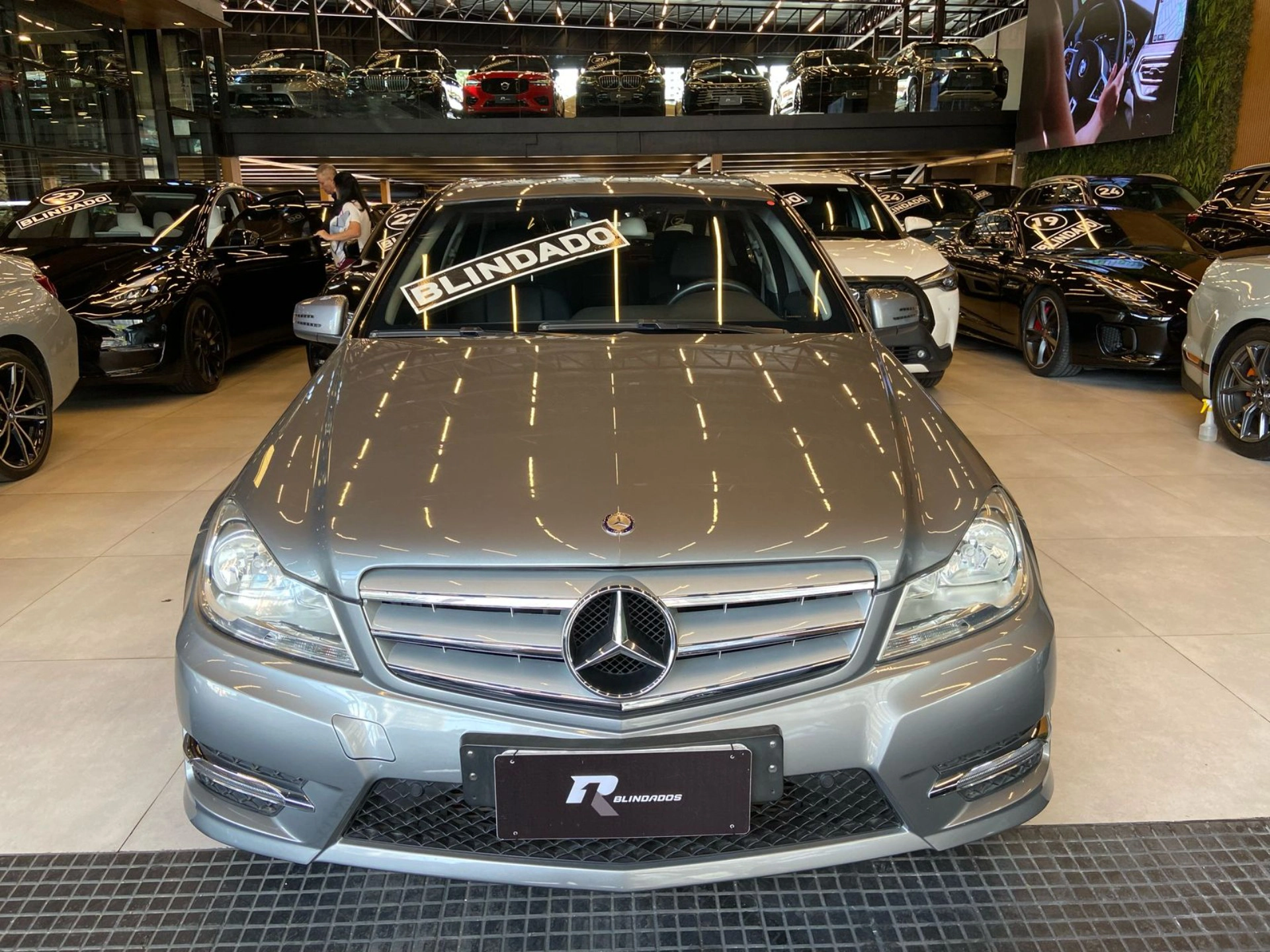 mercedes-benz C 180 1.6 CGI SPORT 16V TURBO GASOLINA 4P AUTOMÁTICO 2013