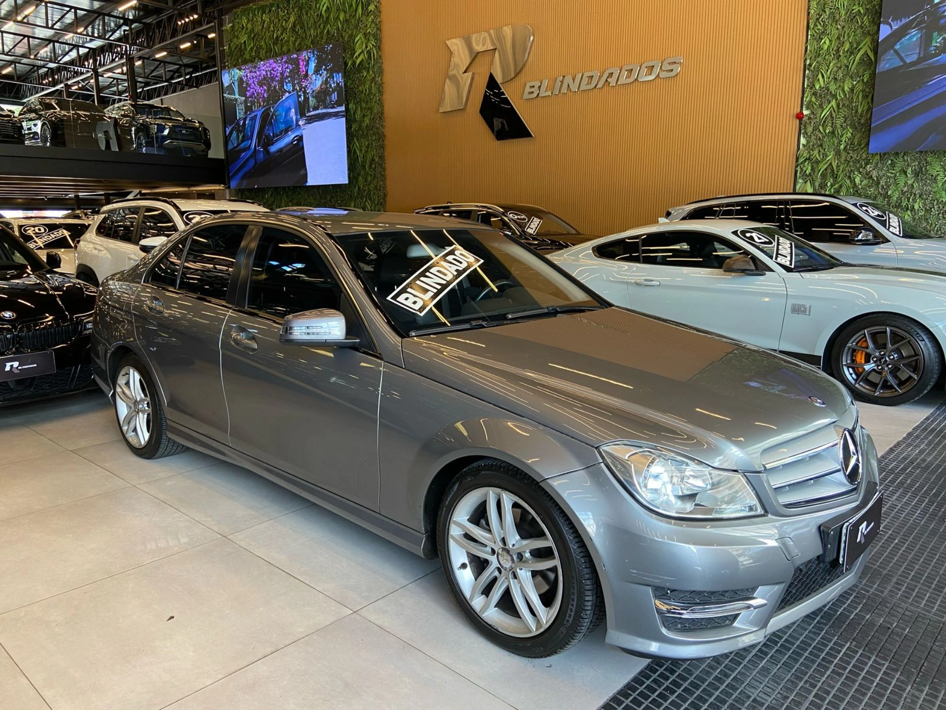mercedes-benz C 180 1.6 CGI SPORT 16V TURBO GASOLINA 4P AUTOMÁTICO 2013