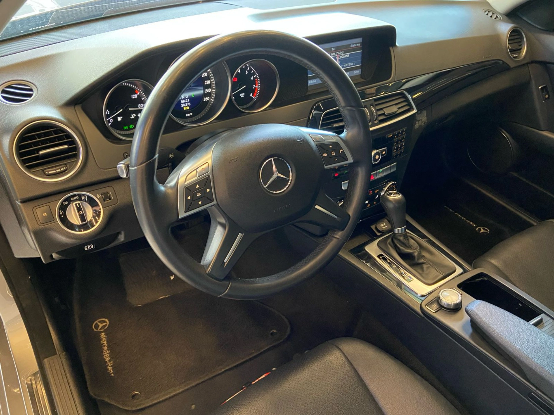 mercedes-benz C 180 1.6 CGI SPORT 16V TURBO GASOLINA 4P AUTOMÁTICO 2013