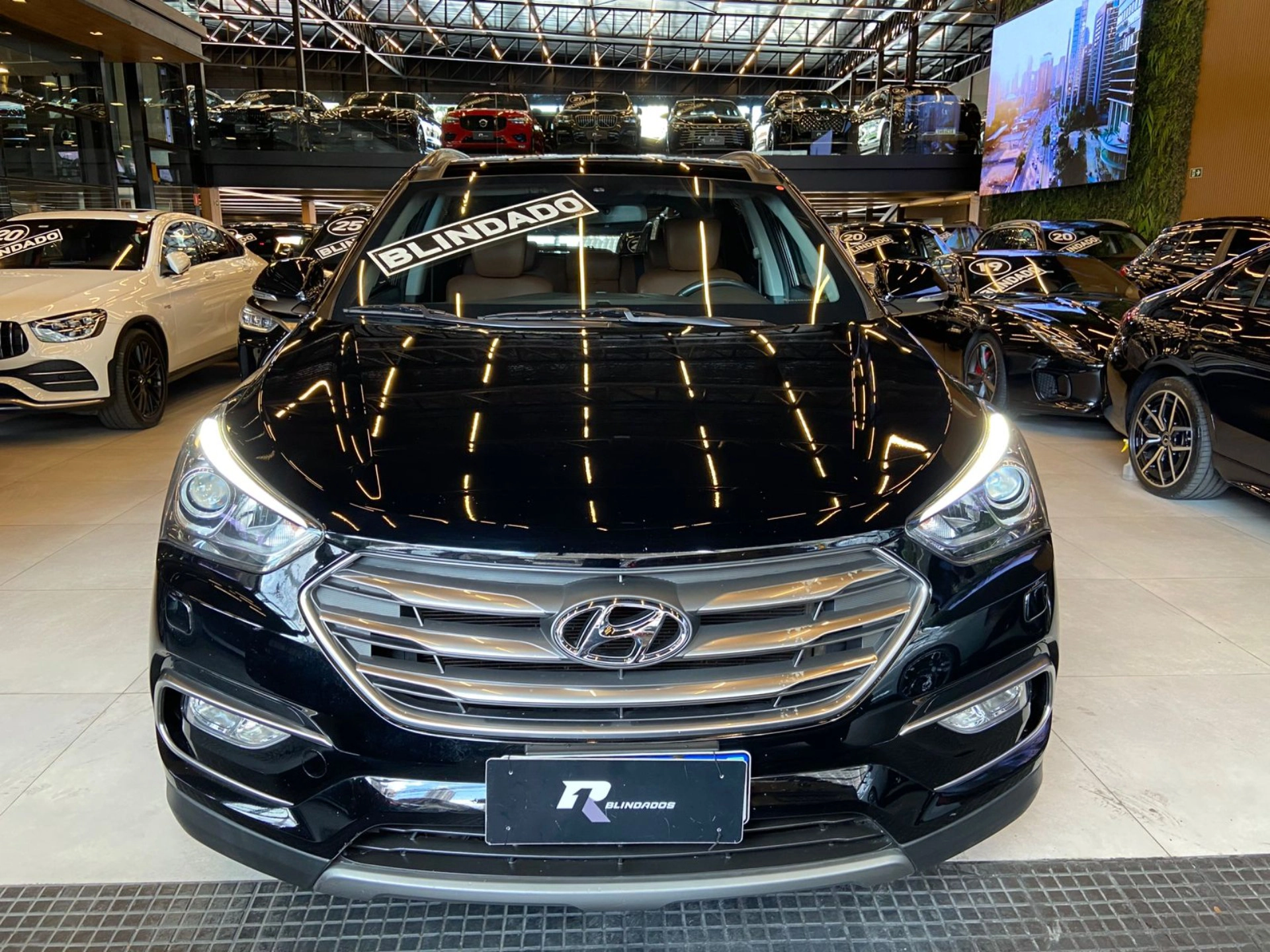 hyundai SANTA FÉ 3.3 MPFI 4X4 7 LUGARES V6 270CV GASOLINA 4P AUTOMÁTICO 2016