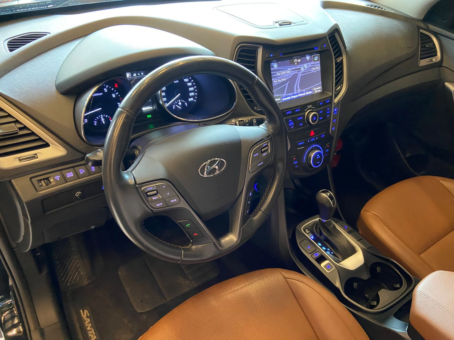 hyundai SANTA FÉ 3.3 MPFI 4X4 7 LUGARES V6 270CV GASOLINA 4P AUTOMÁTICO 2016