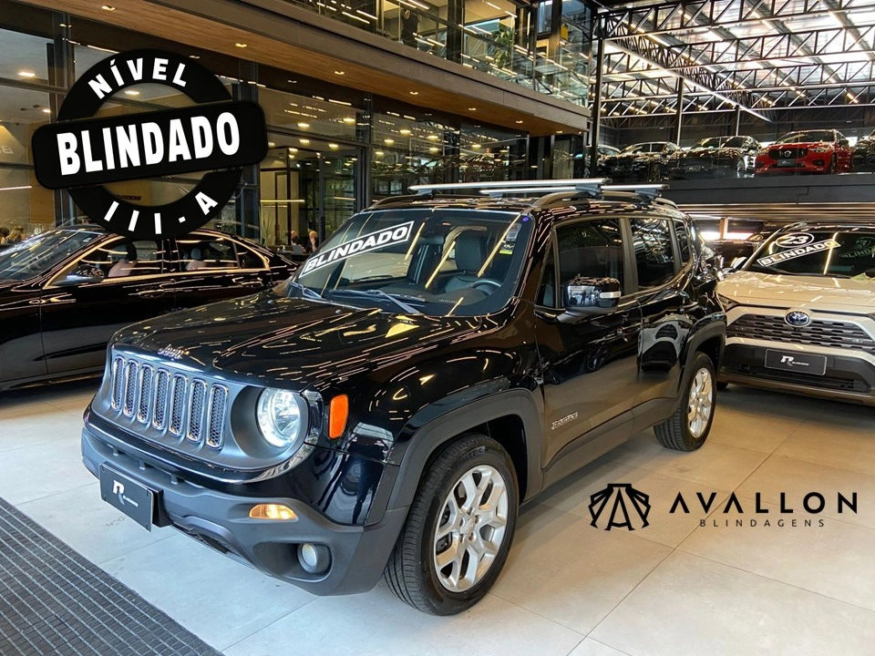 jeep RENEGADE 2.0 16V TURBO DIESEL LONGITUDE 4P 4X4 AUTOMÁTICO 2016