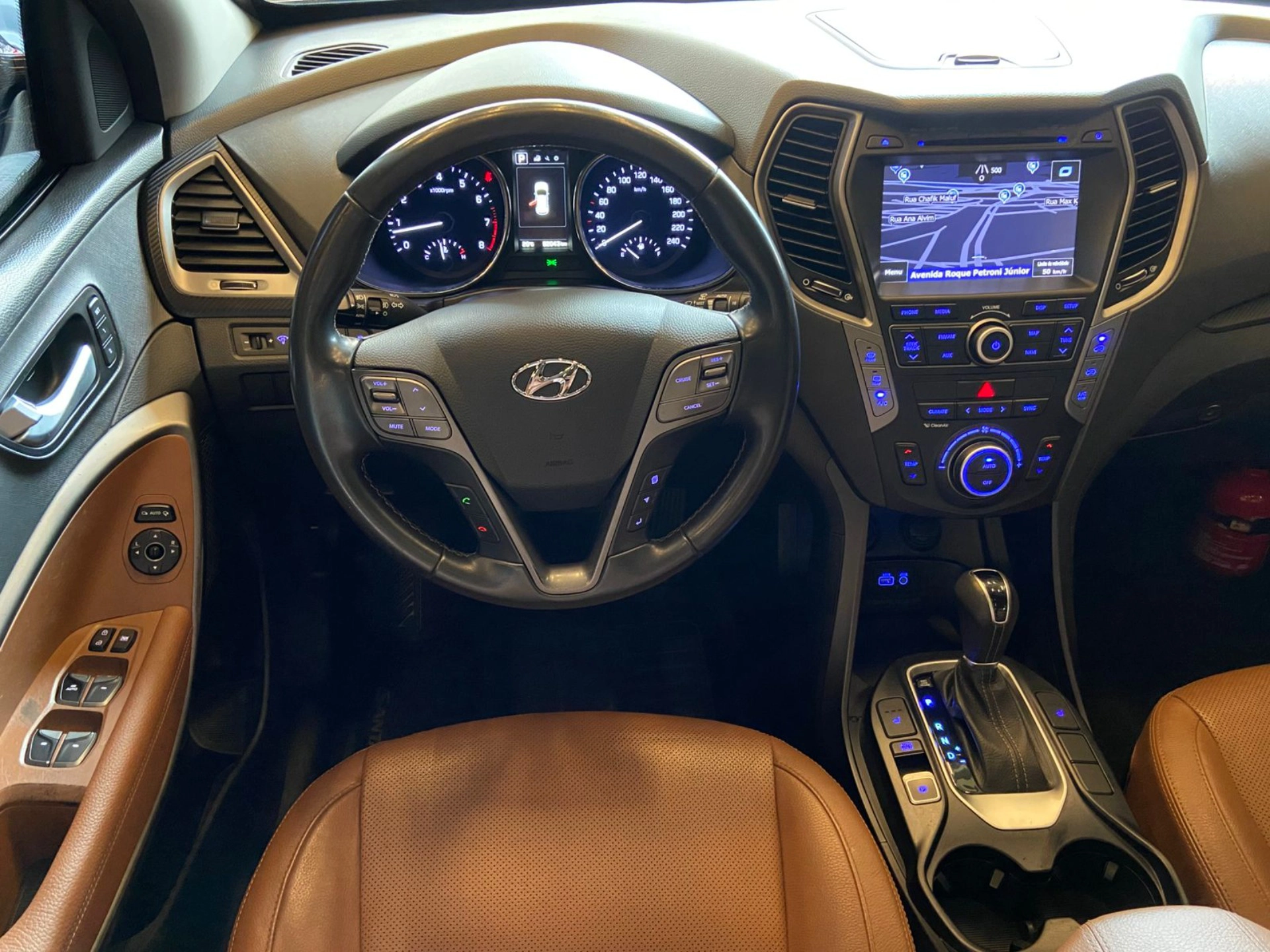hyundai SANTA FÉ 3.3 MPFI 4X4 7 LUGARES V6 270CV GASOLINA 4P AUTOMÁTICO 2016