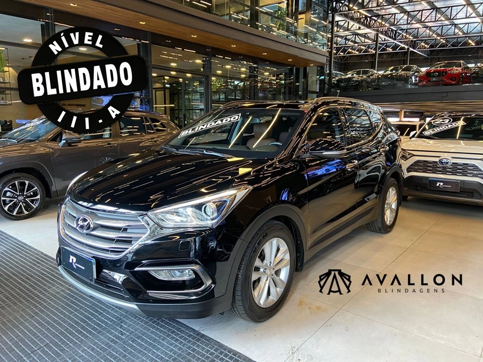 hyundai SANTA FÉ 3.3 MPFI 4X4 7 LUGARES V6 270CV GASOLINA 4P AUTOMÁTICO 2016 hyundai SANTA FÉ 3.3 MPFI 4X4 7 LUGARES V6 270CV GASOLINA 4P AUTOMÁTICO 2016