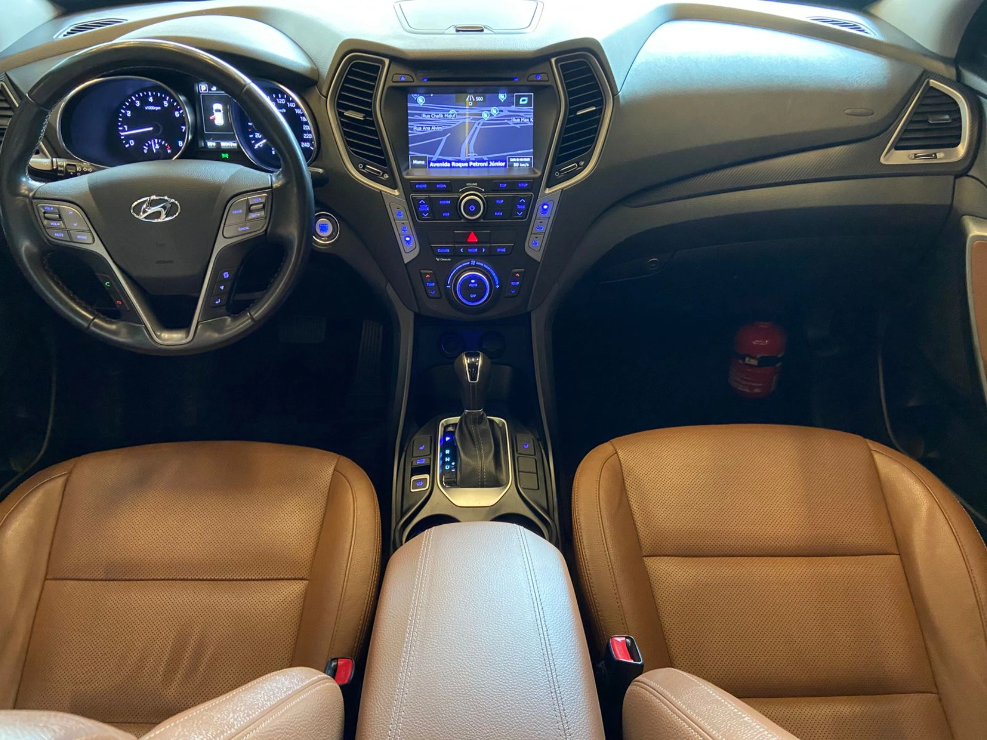 hyundai SANTA FÉ 3.3 MPFI 4X4 7 LUGARES V6 270CV GASOLINA 4P AUTOMÁTICO 2016