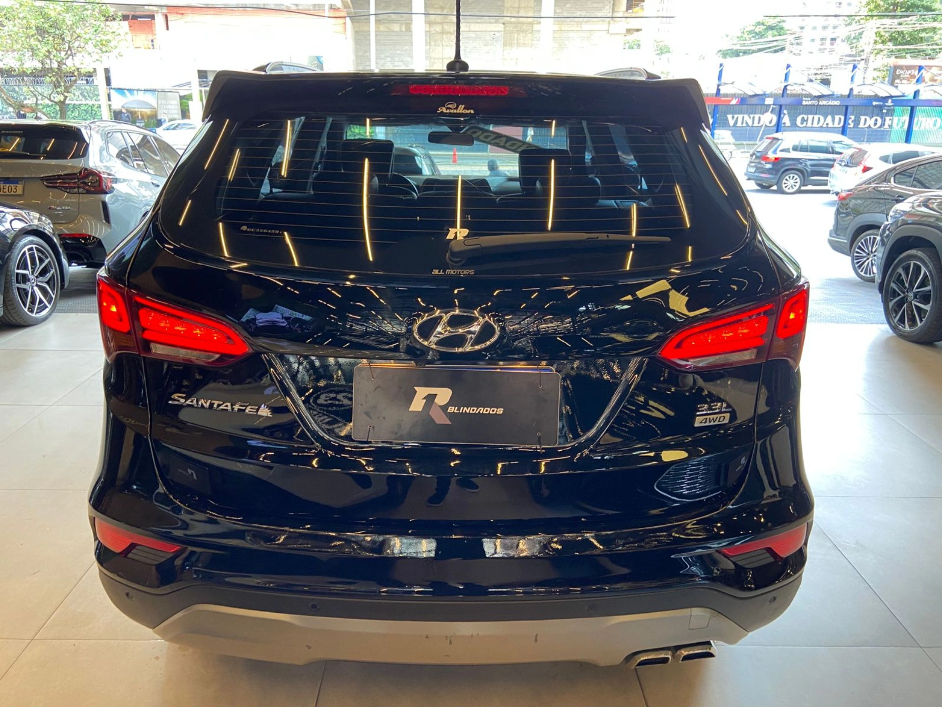 hyundai SANTA FÉ 3.3 MPFI 4X4 7 LUGARES V6 270CV GASOLINA 4P AUTOMÁTICO 2016