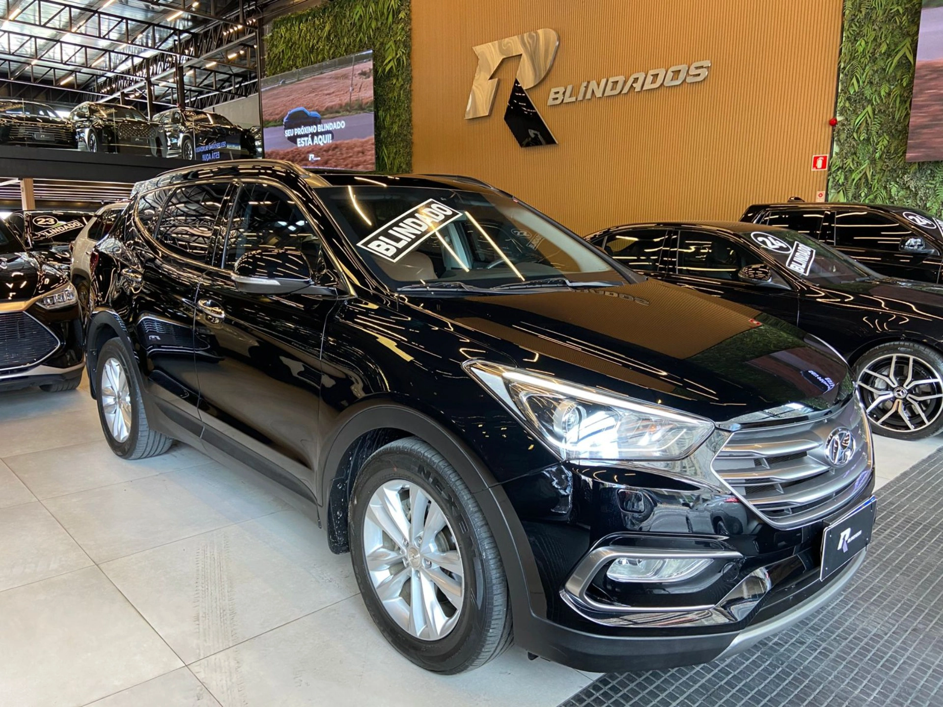hyundai SANTA FÉ 3.3 MPFI 4X4 7 LUGARES V6 270CV GASOLINA 4P AUTOMÁTICO 2016