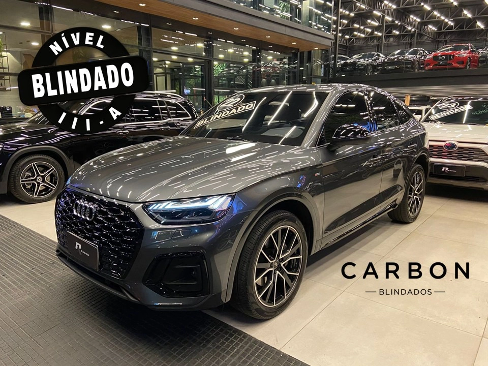 audi Q5 2.0 45 TFSI GASOLINA SPORTBACK S LINE BLACK QUATTRO S TRONIC 2022