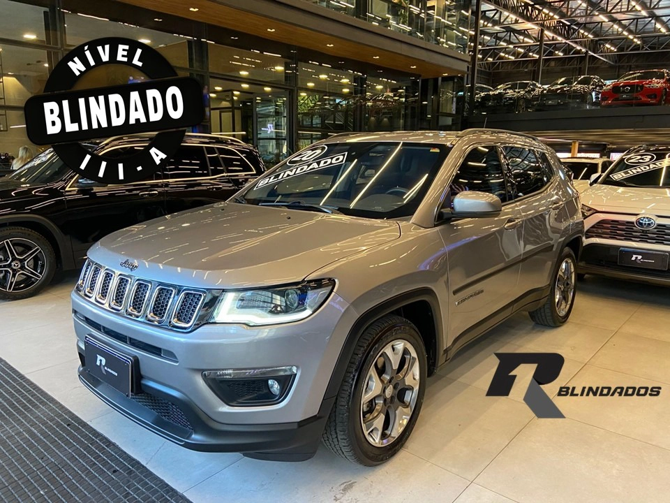 jeep COMPASS 2.0 16V FLEX LONGITUDE AUTOMÁTICO 2020 jeep COMPASS 2.0 16V FLEX LONGITUDE AUTOMÁTICO 2020